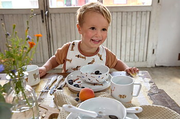 Lässig Value Pack Bib 5 pcs Little Mateys Royal Blue, 3-18 månader