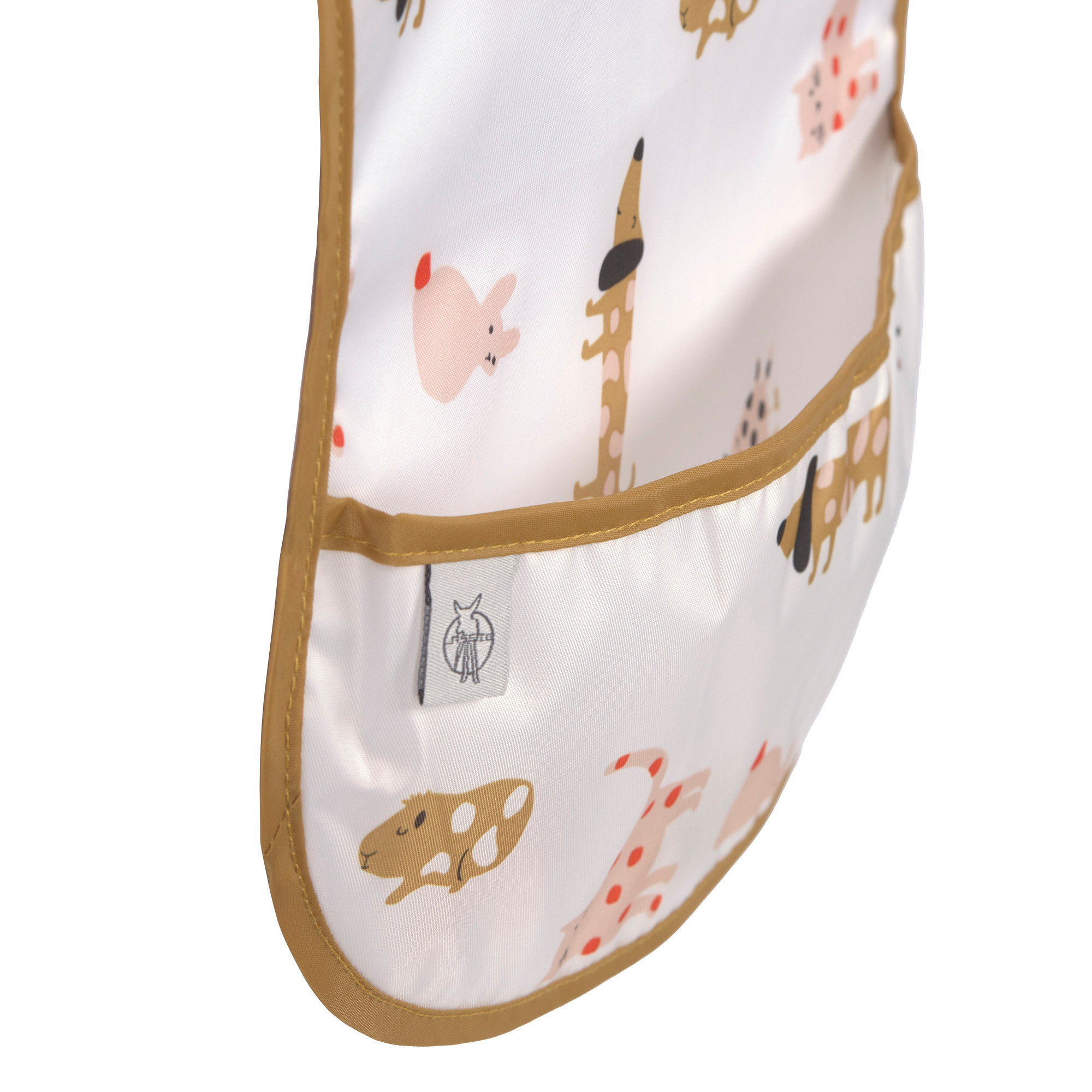 Lässig Lightweight Bib 2 pcs Little Mateys Spicy Orange, 6-24 månader - 17