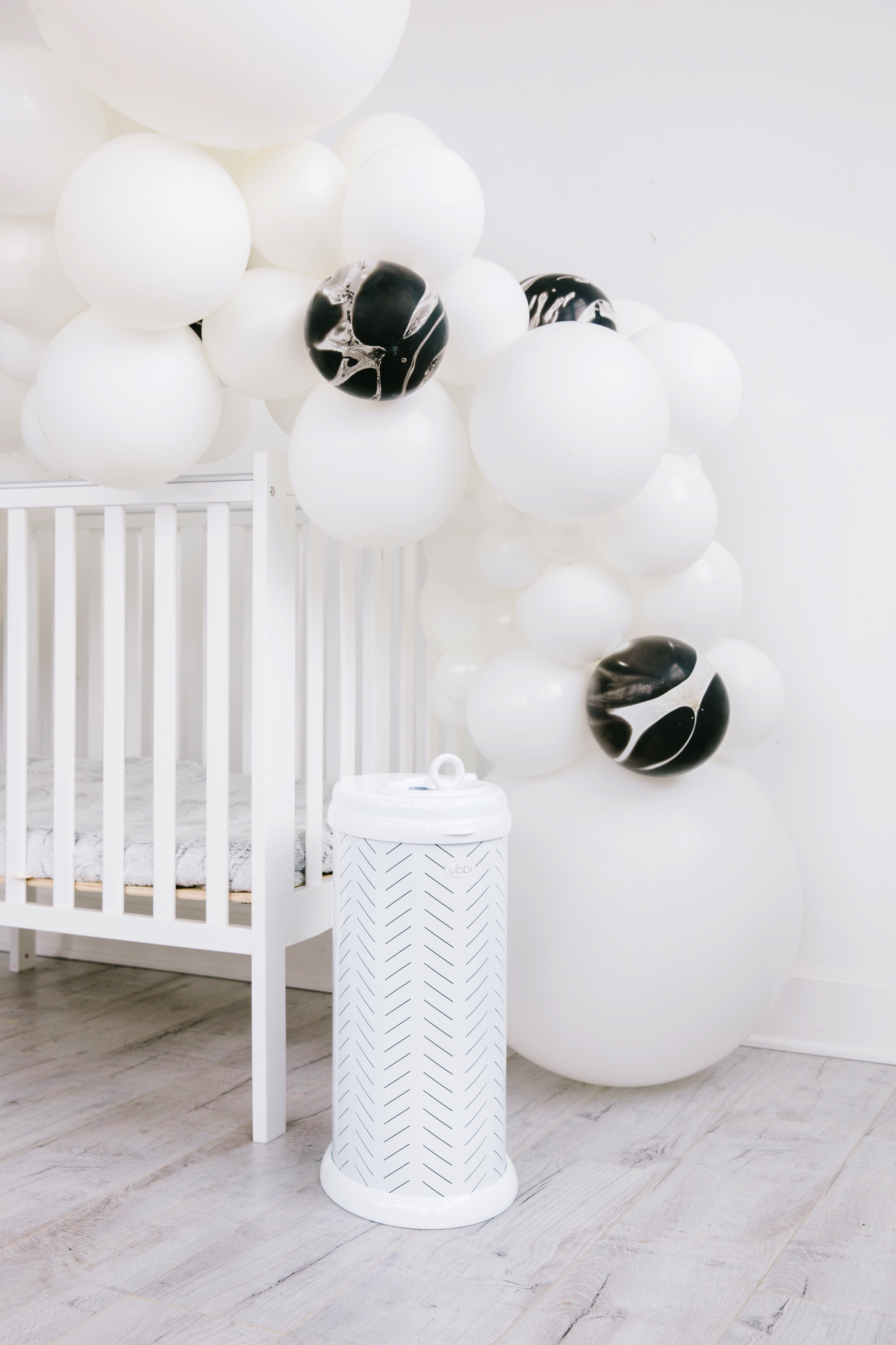 Diaper Pail Herringbone - 6