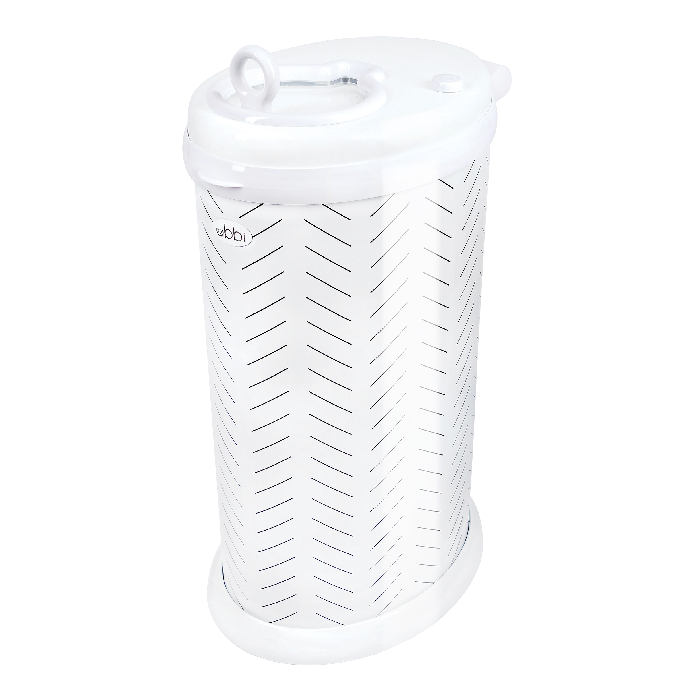 Diaper Pail Herringbone