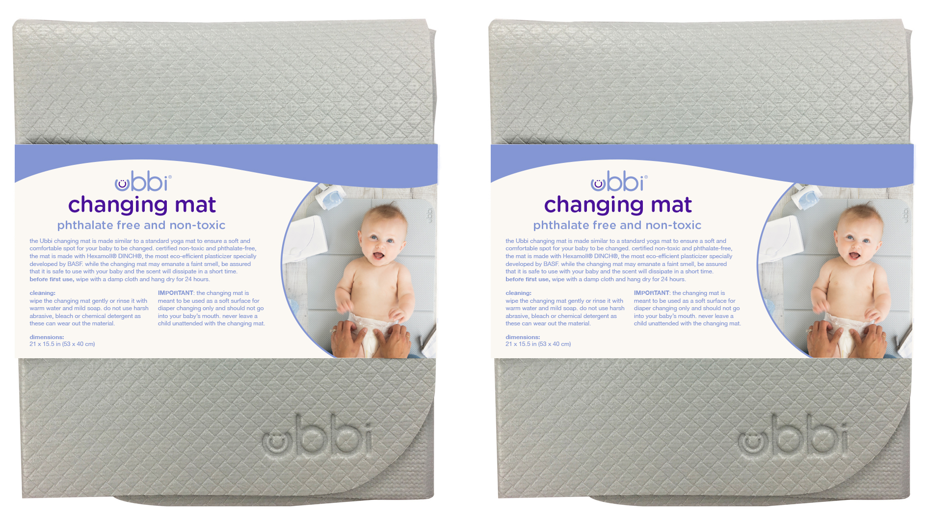 Changing Mat (Standalone) Gray - 4