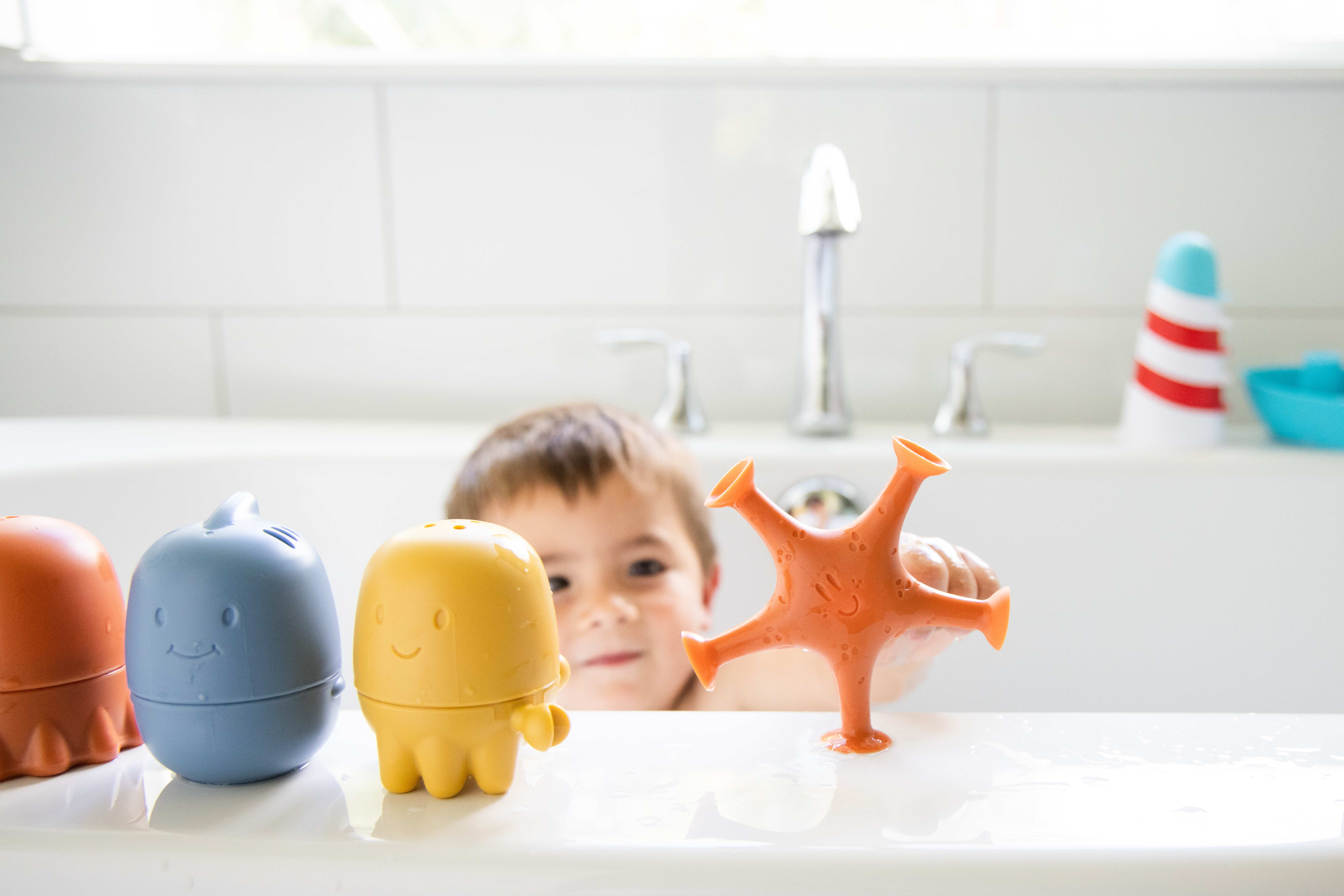 Starfish Suction Bath Toys Soft - 12