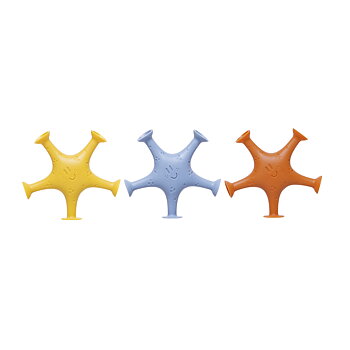 Starfish Suction Bath Toys Soft