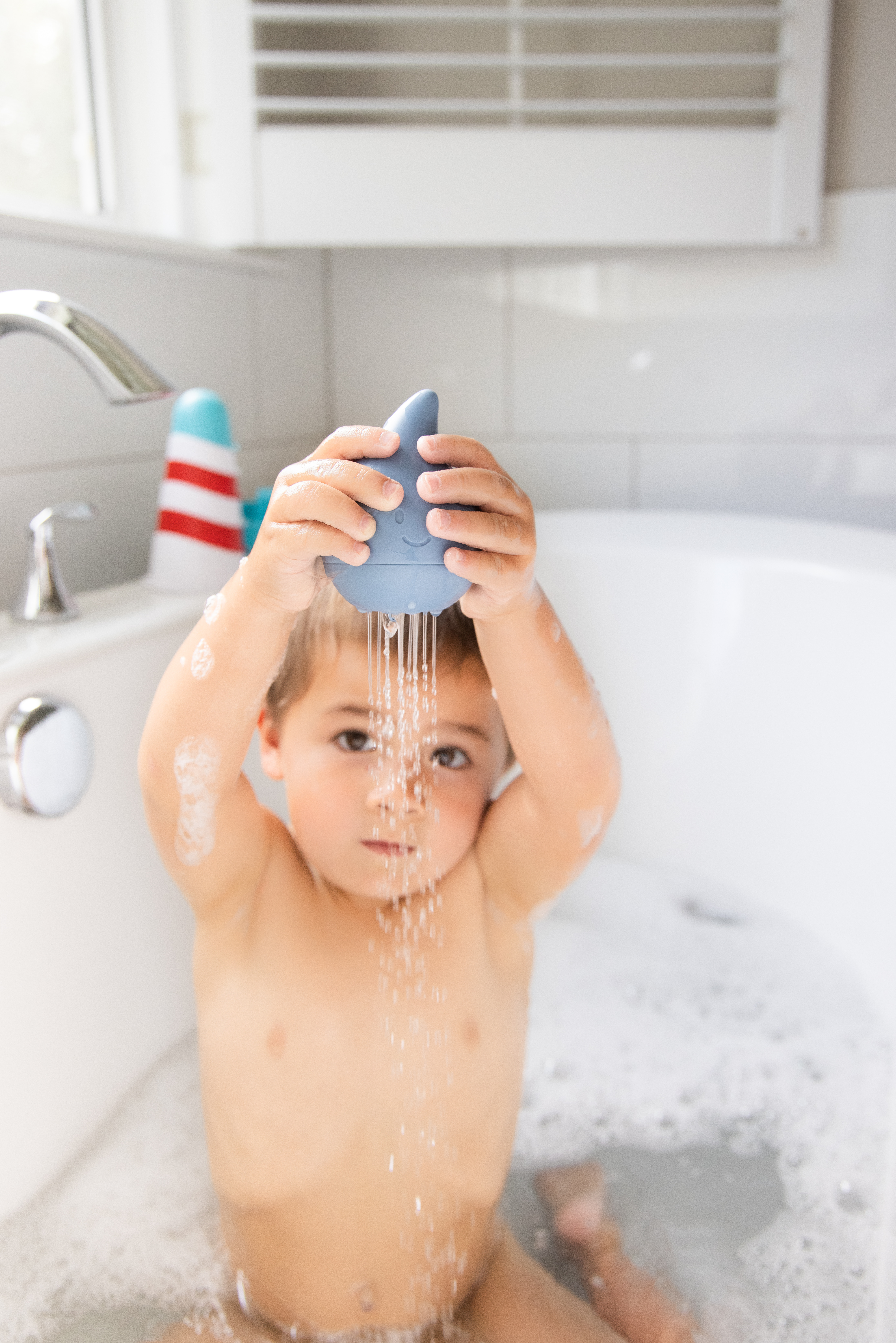 Cloud and Droplet Bath Toys Cloudy Blue - 7