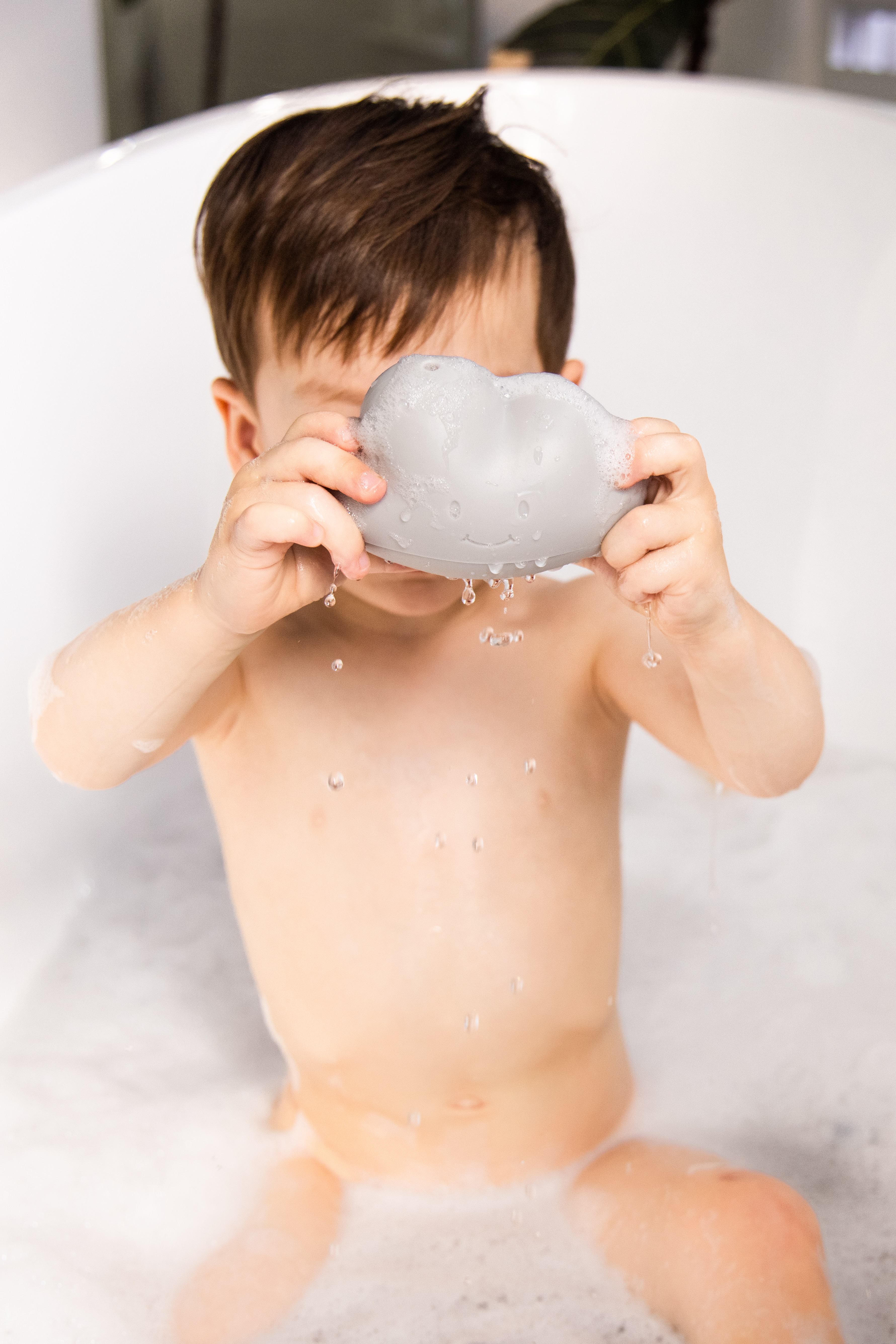 Cloud and Droplet Bath Toys Cloudy Blue - 13