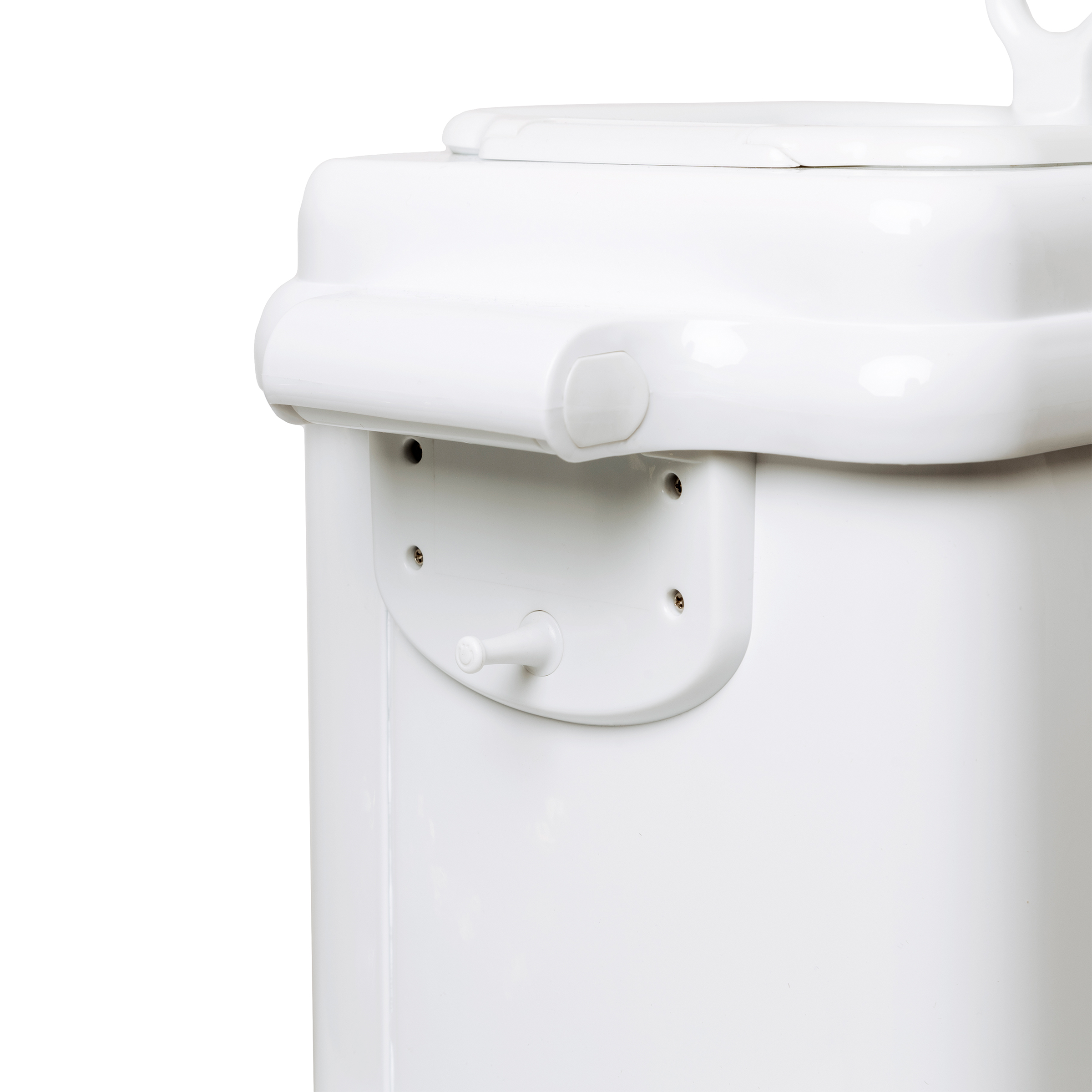 Pet Waste Pail White - 3