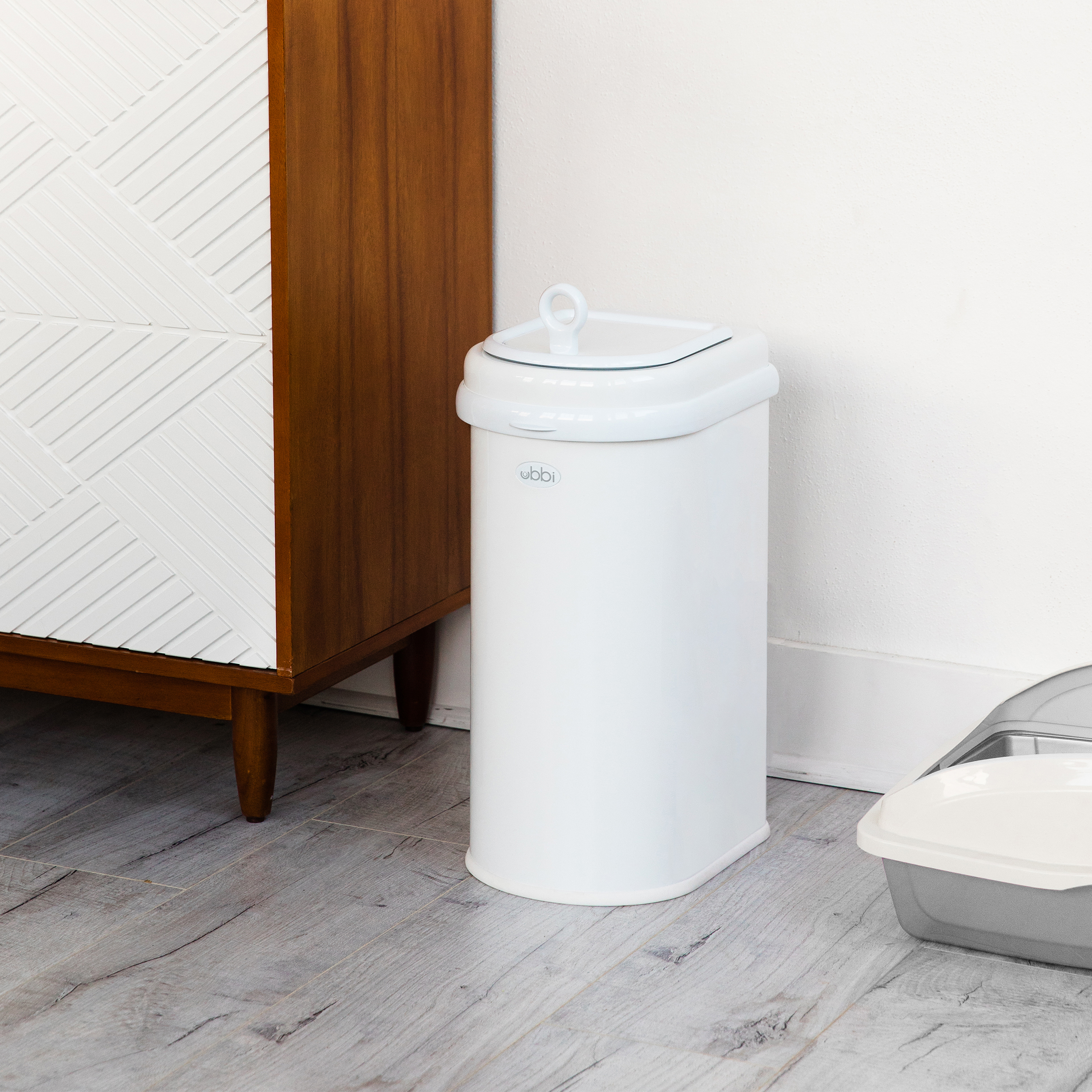Pet Waste Pail White - 5