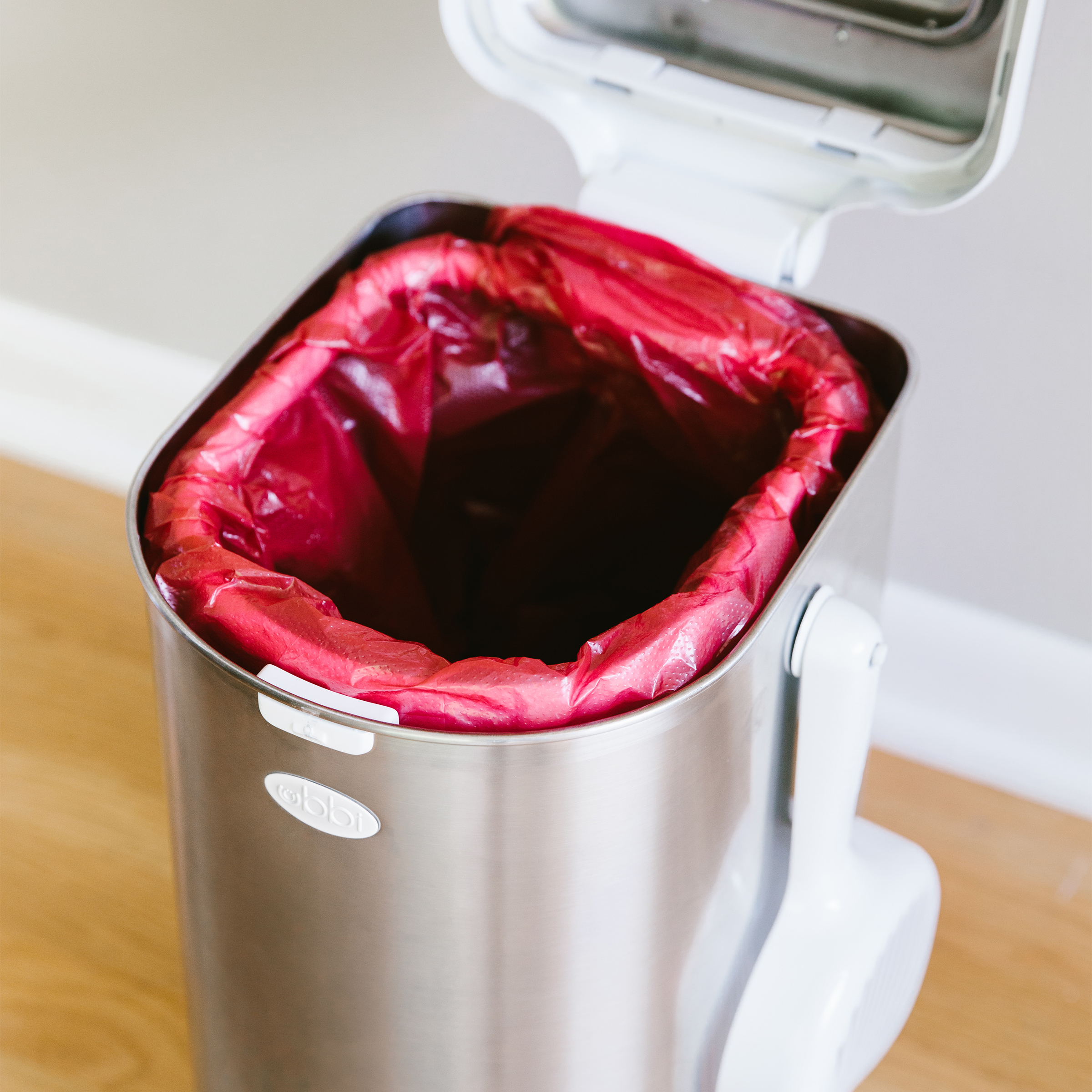 Pet Waste Pail Bags - 25 Count Red - 5