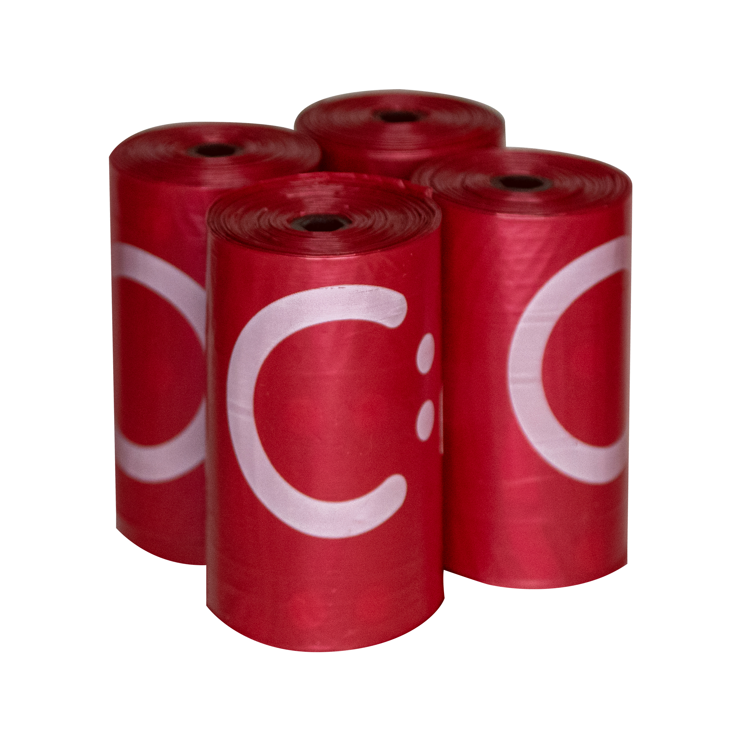 OTG Pet Bag Dispenser Refills - 4-pack Red - 4