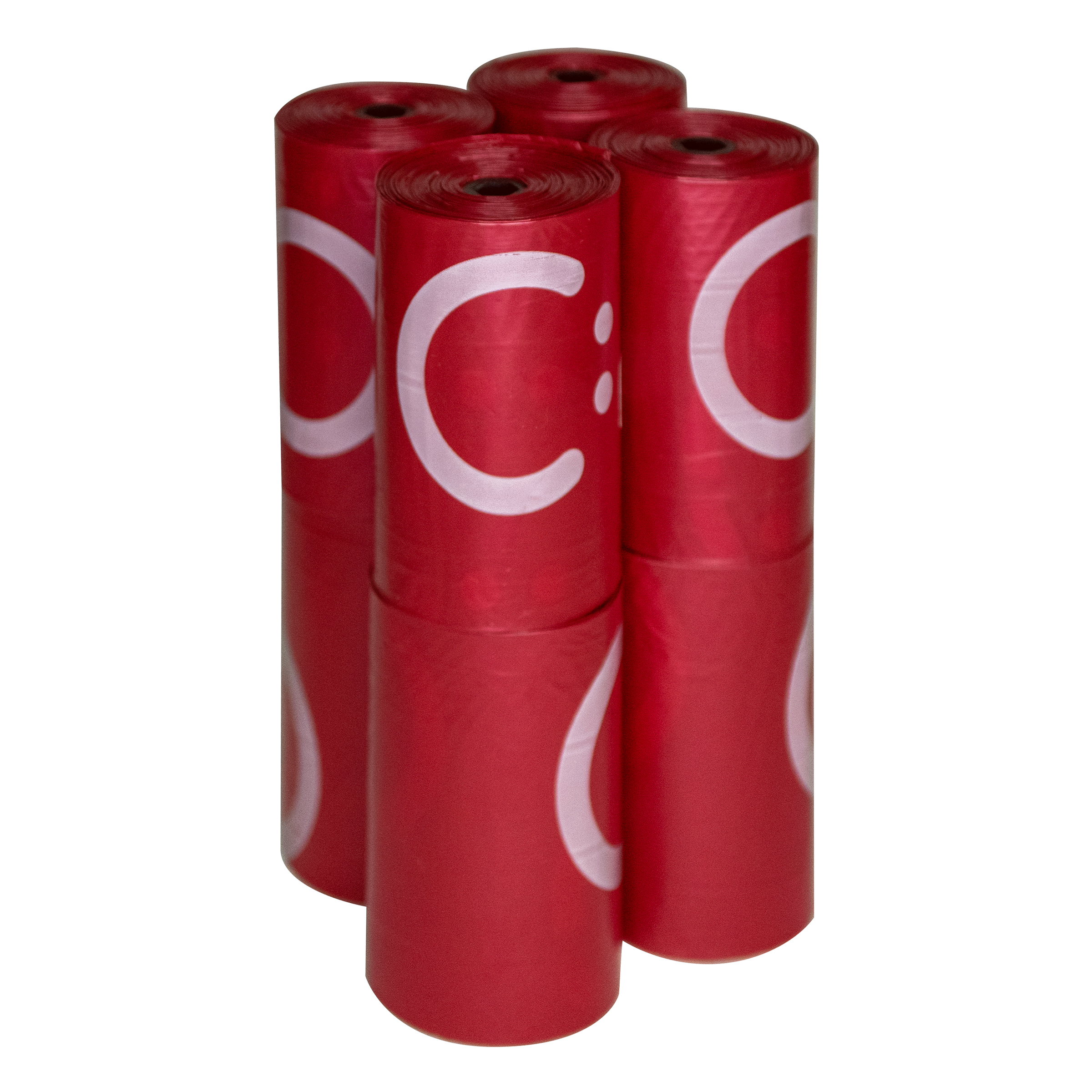 OTG Pet Bag Dispenser Refills - 8-pack Red - 4