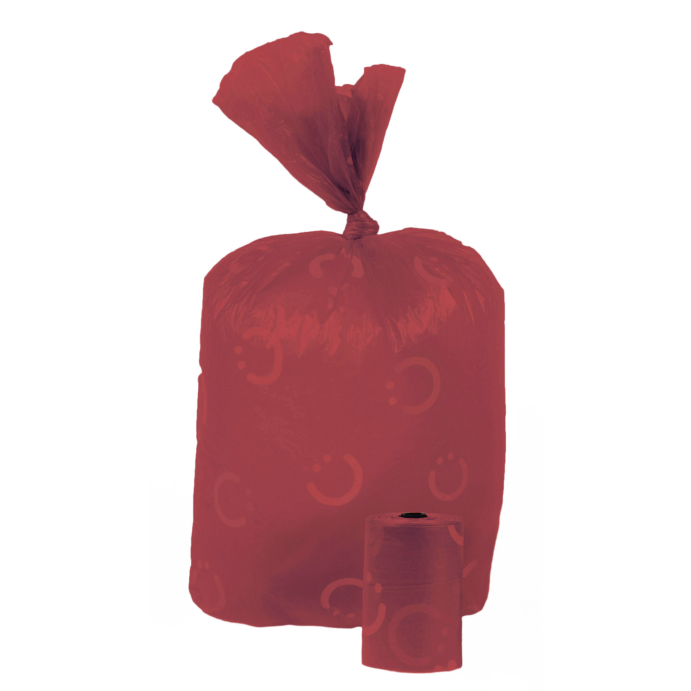 OTG Pet Bag Dispenser Refills - 8-pack Red - 3