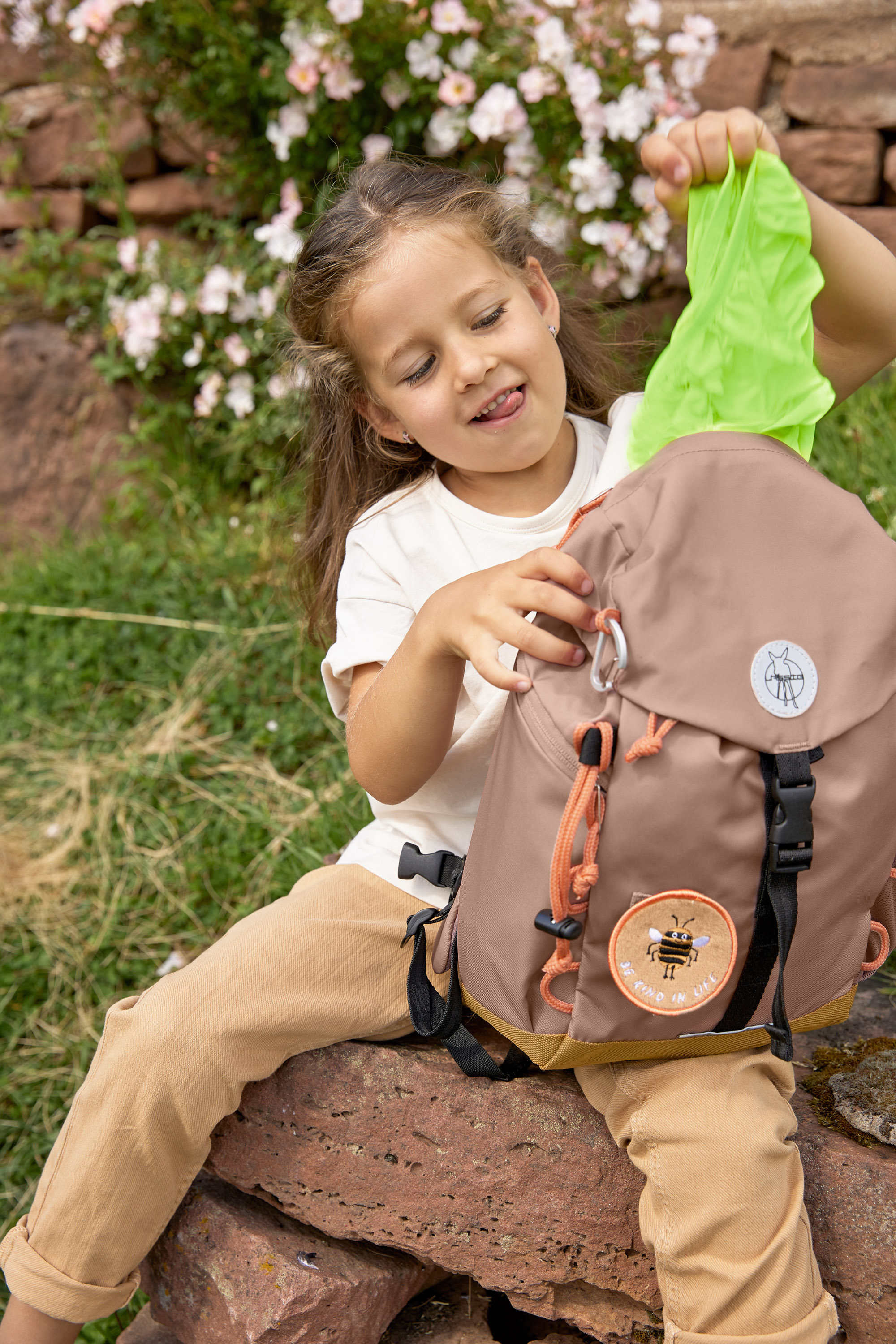 Lässig Mini Outdoor Backpack Nature Hazelnut - 24