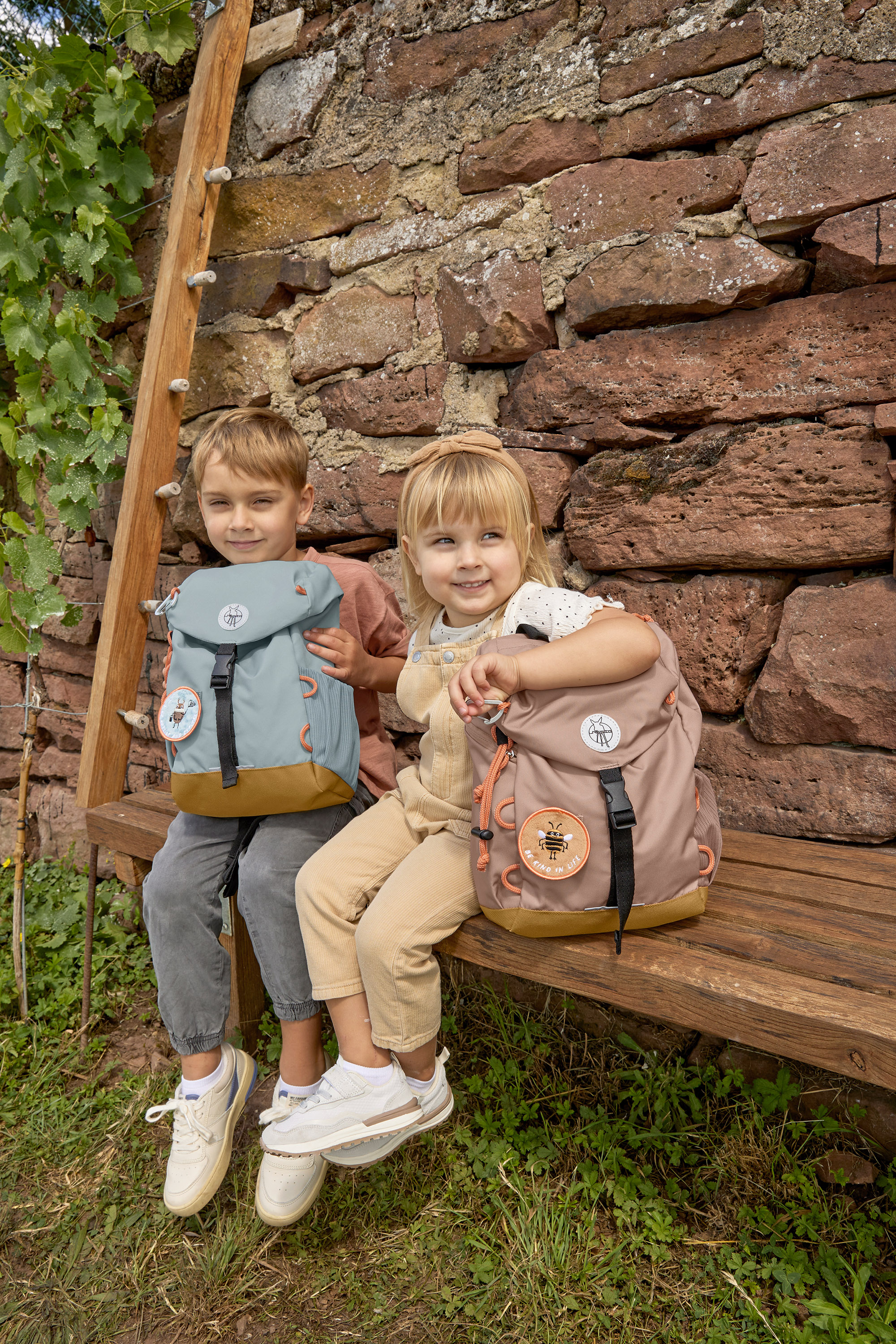 Lässig Mini Outdoor Backpack Nature Light Blue - 41