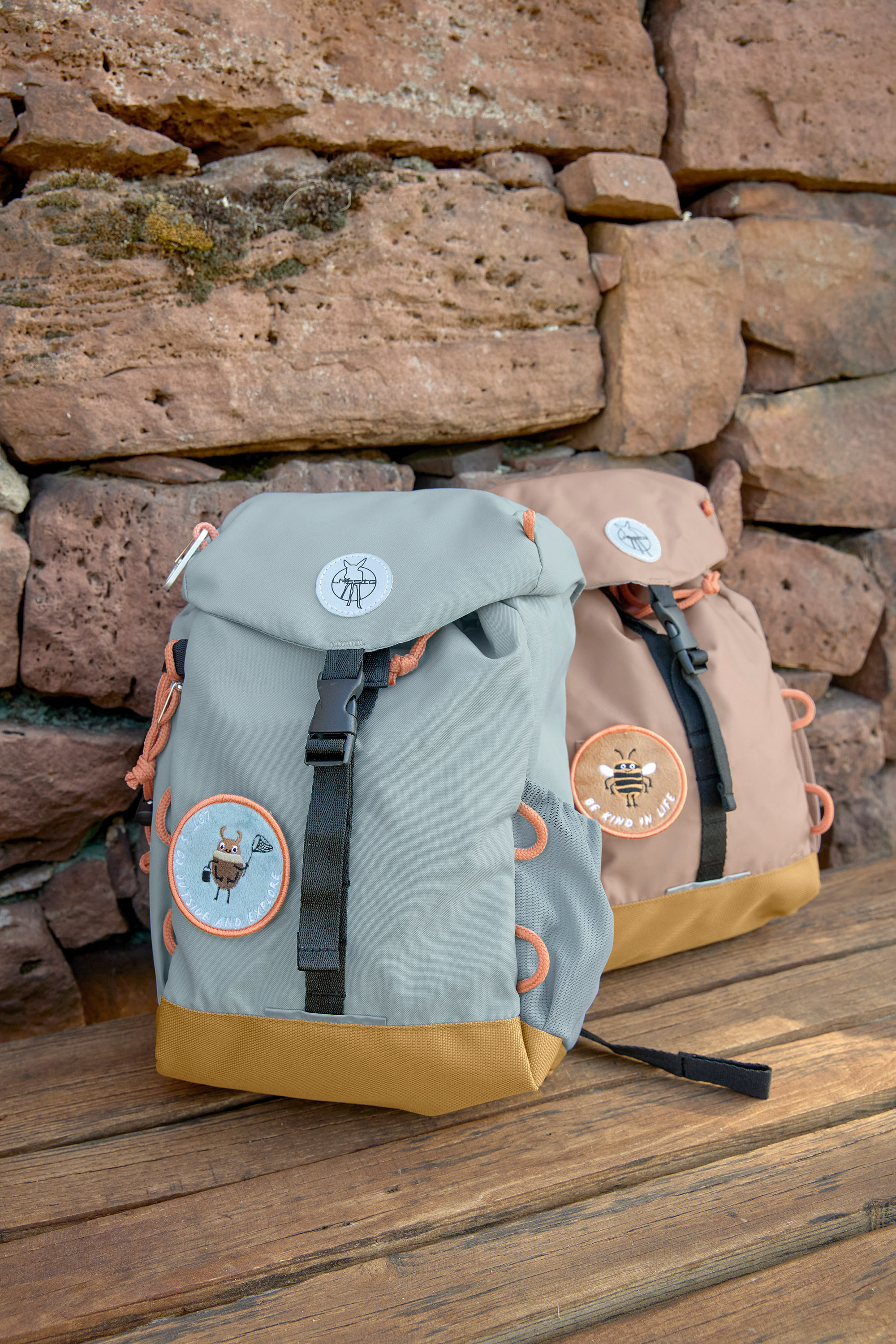 Lässig Mini Outdoor Backpack Nature Light Blue - 21
