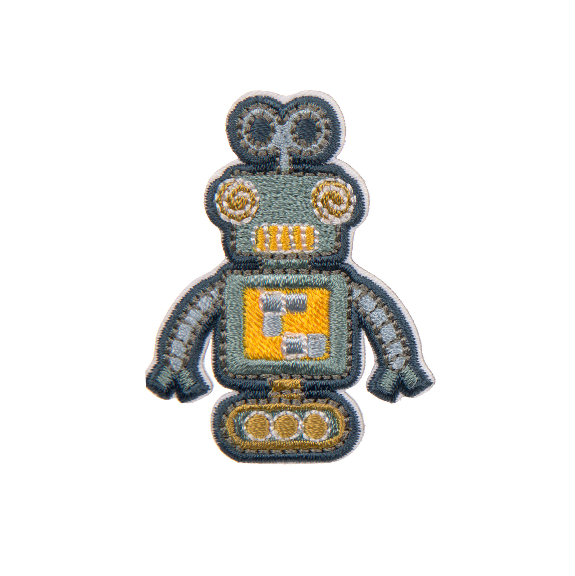 Lässig Textile Woven Sticker Stick on Robots - 5