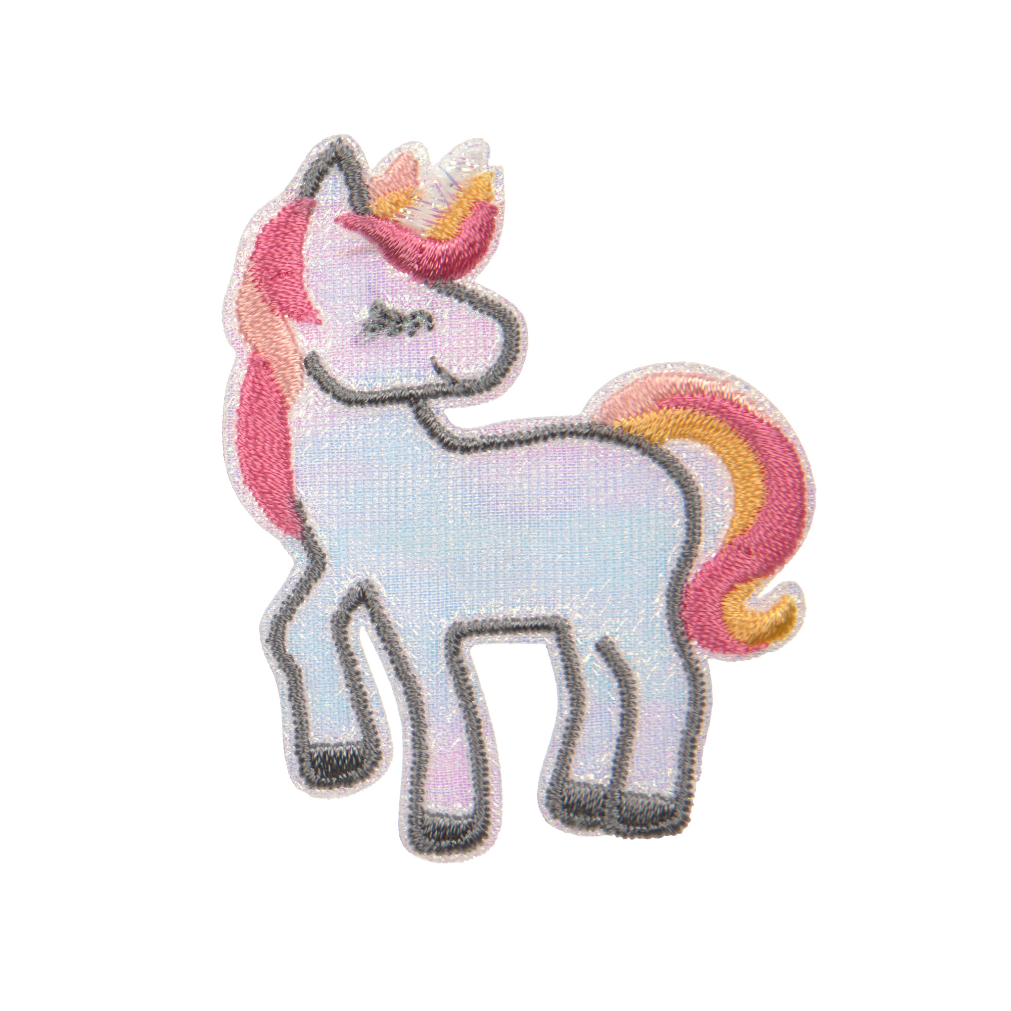 Lässig Textile Woven Sticker Stick on Unicorn - 15