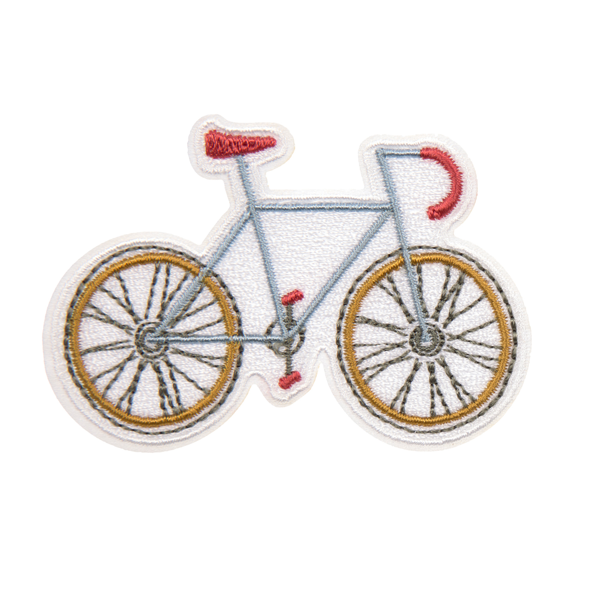 Lässig Textile Woven Sticker Stick on Bike - 14