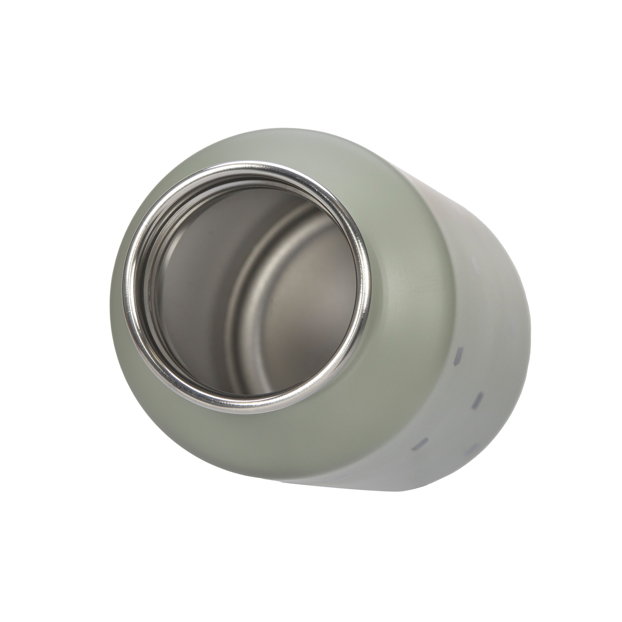 Lässig Bottle Stainless Steel Happy Prints Light Olive - 12