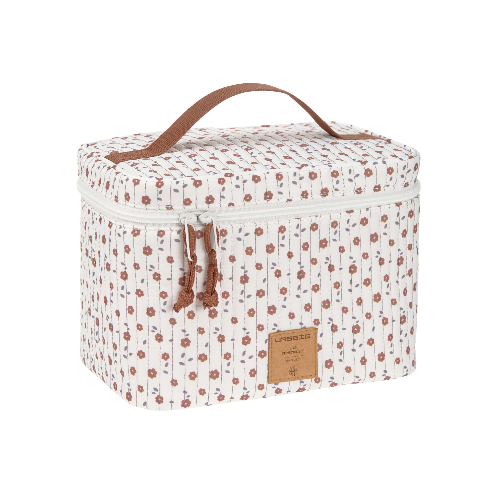 Lässig CAS Nursery Caddy To Go Flowers white