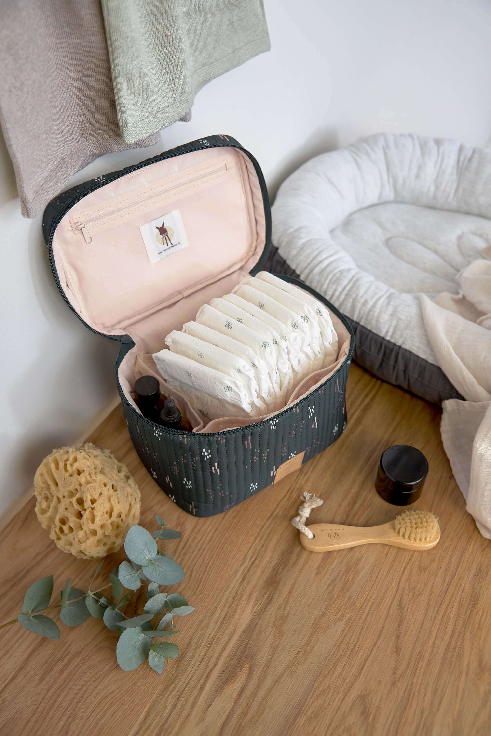 Lässig CAS Nursery Caddy To Go Blobs Forest - 3