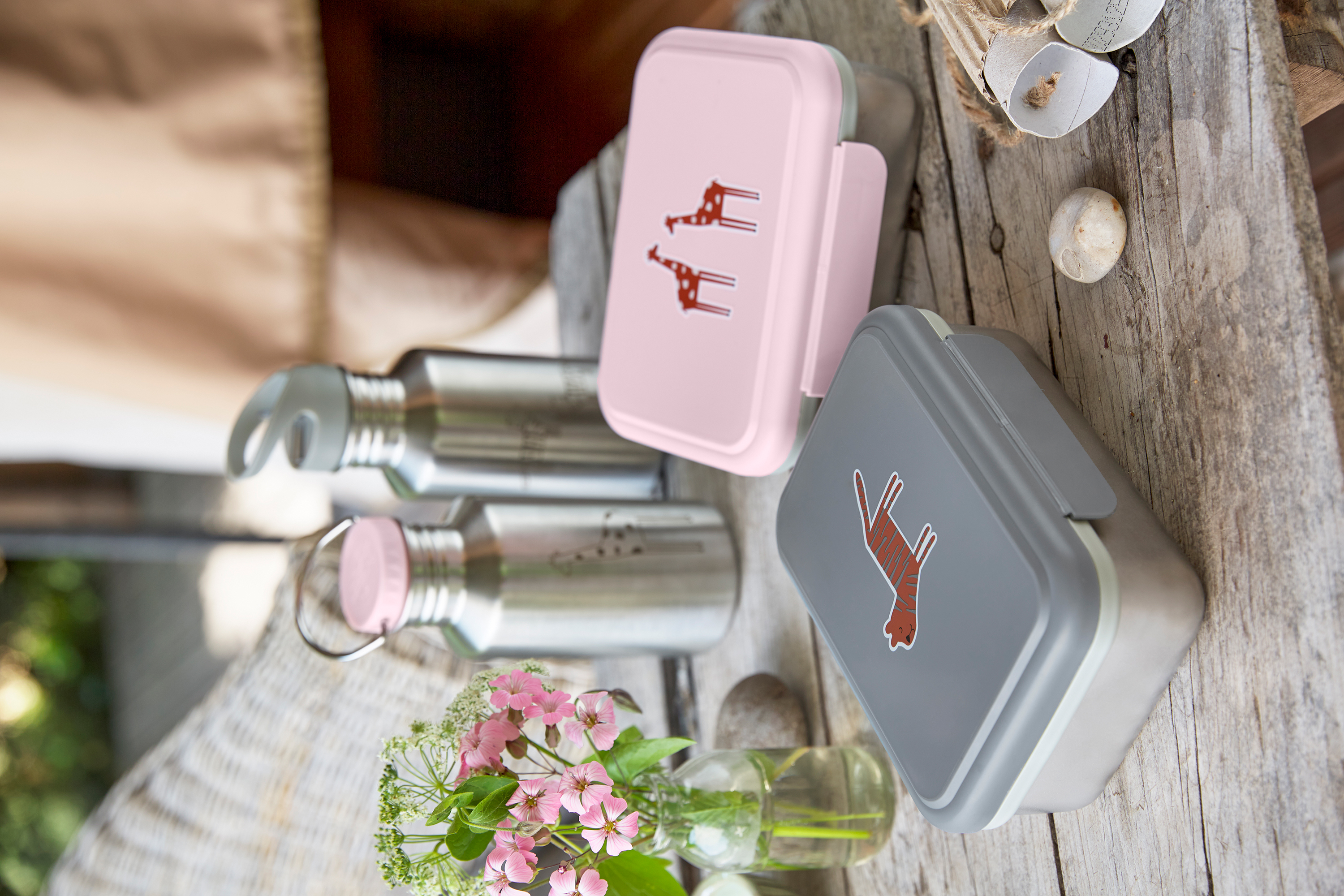 Lässig Lunchbox Stainless Steel Safari Tiger - 2