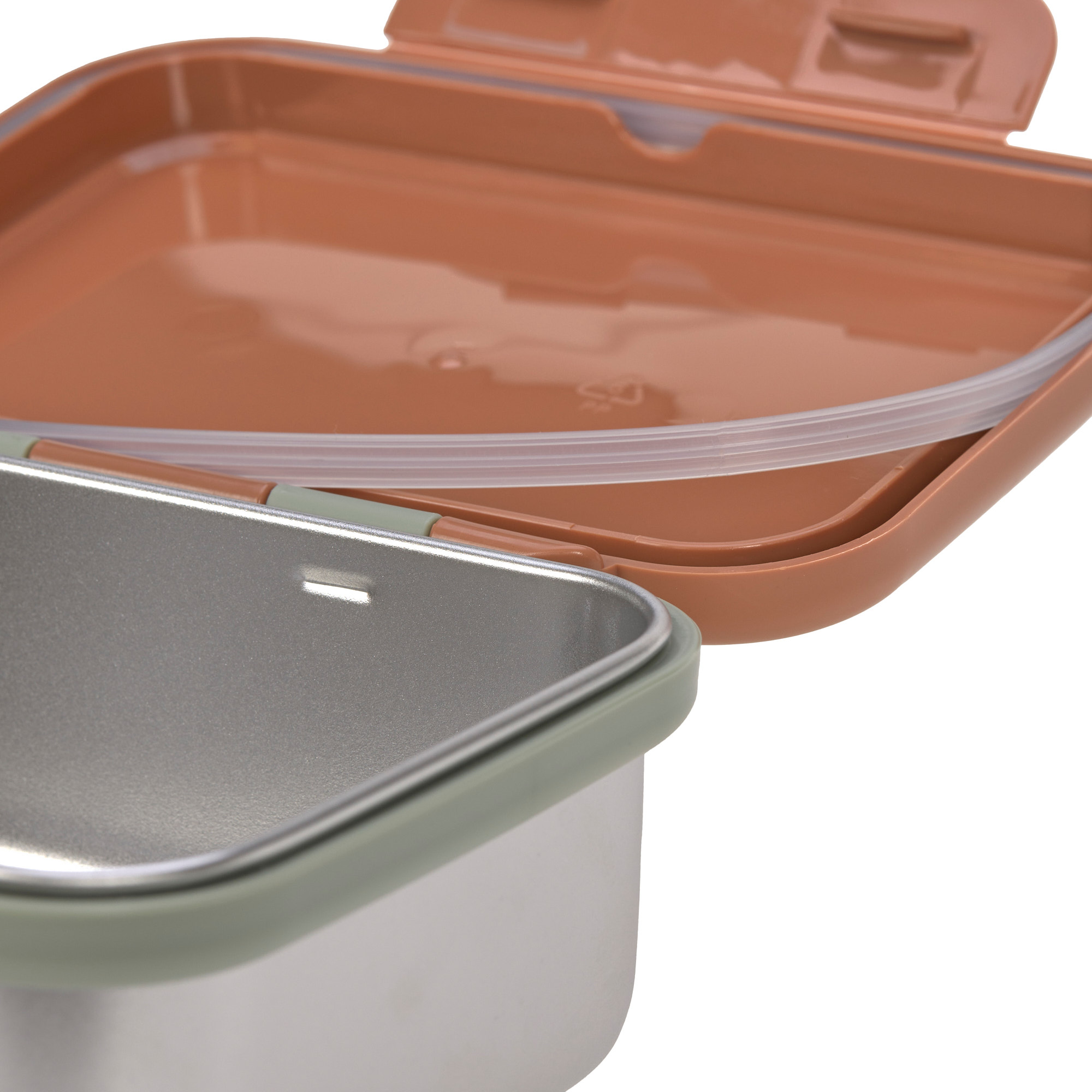 Lässig Lunchbox Stainless Steel Happy Prints Caramel - 5