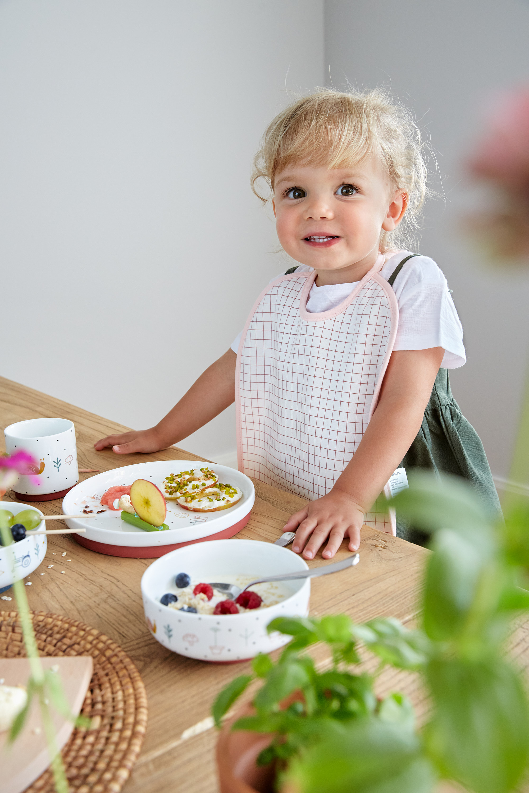 Lässig Dish Set Porcelain/Silicone Garden Explorer Snail - 21