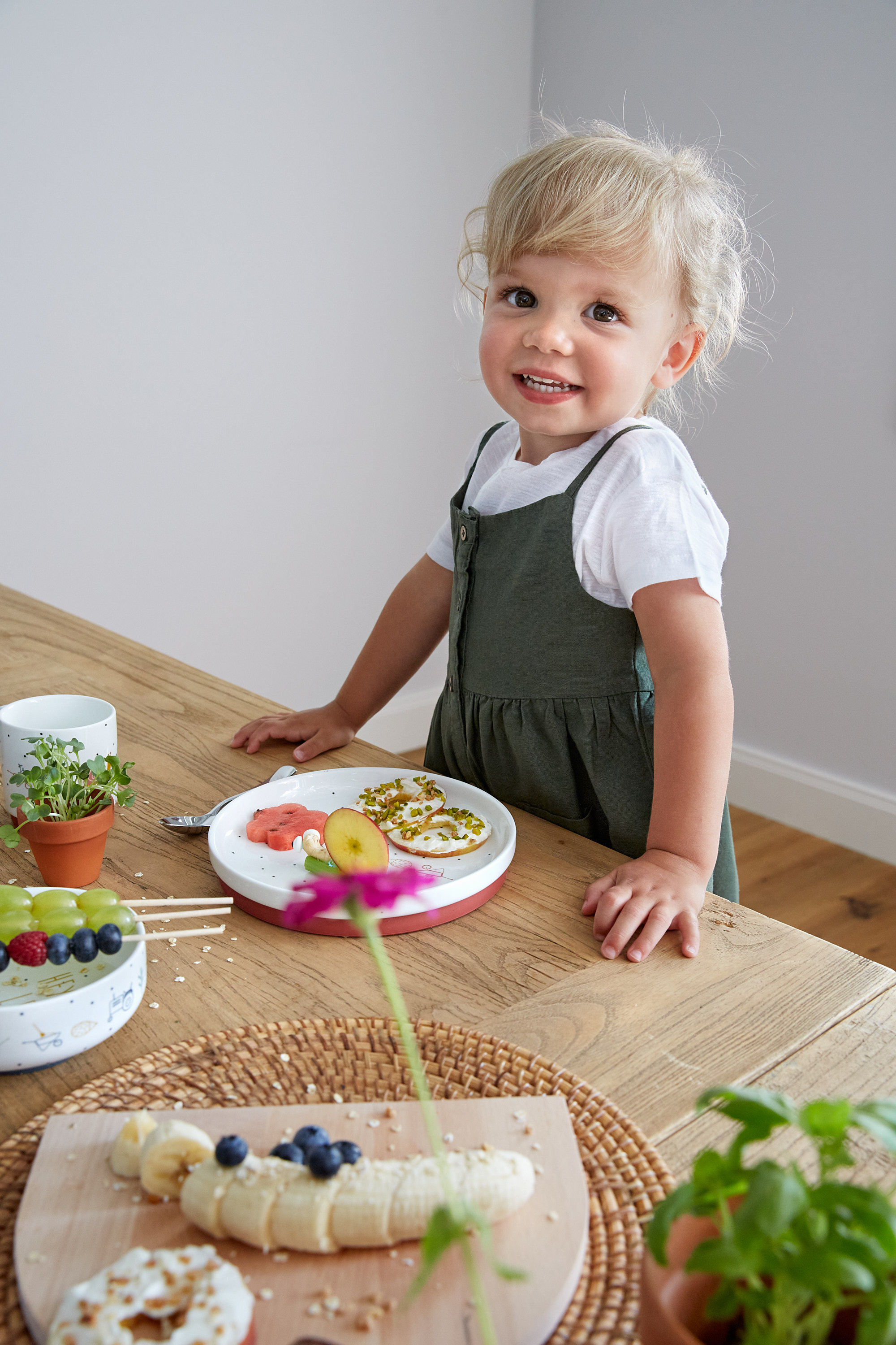 Lässig Dish Set Porcelain/Silicone Garden Explorer Snail - 24