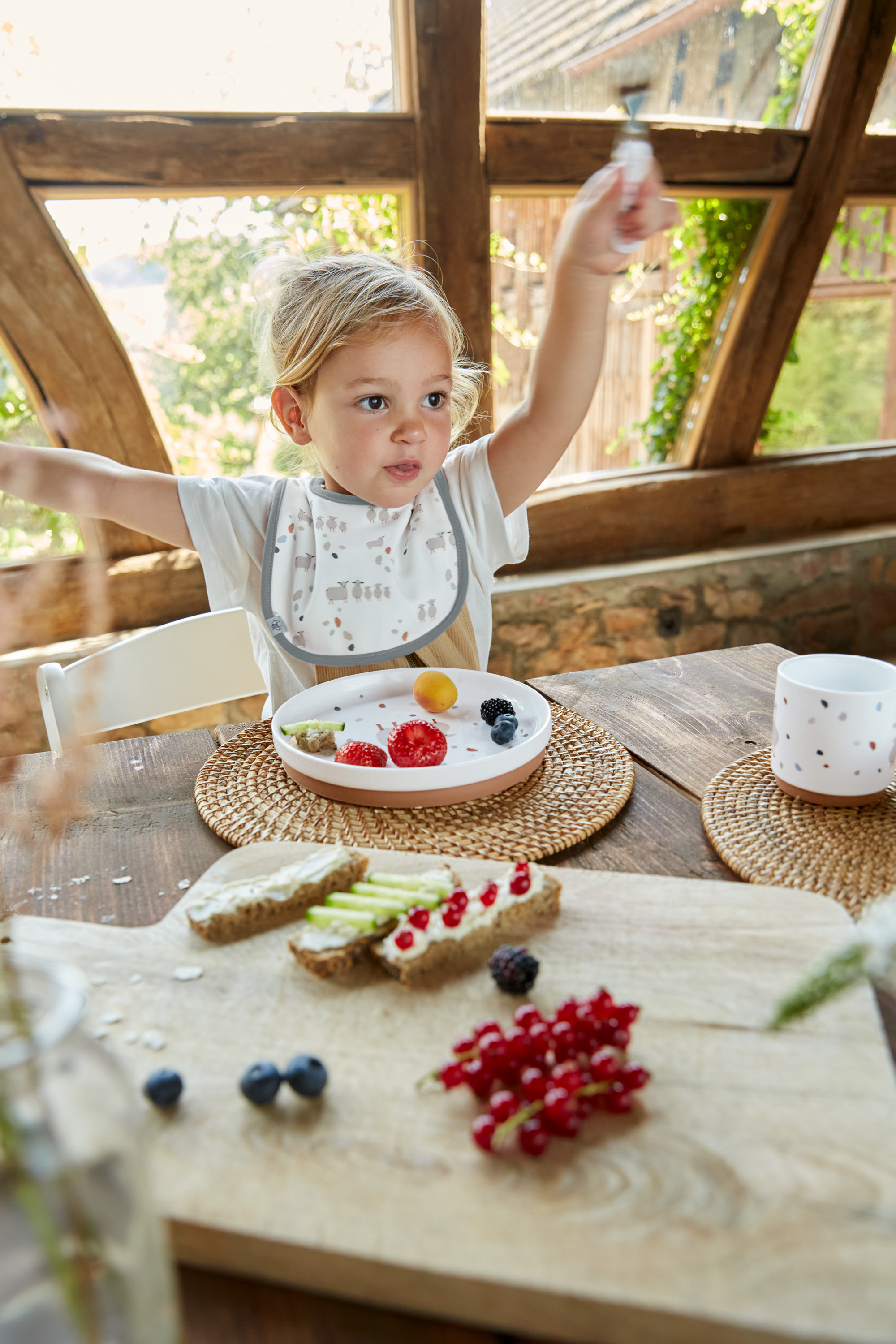 Lässig Dish Set Porcelain/Silicone Tiny Farmer - 28