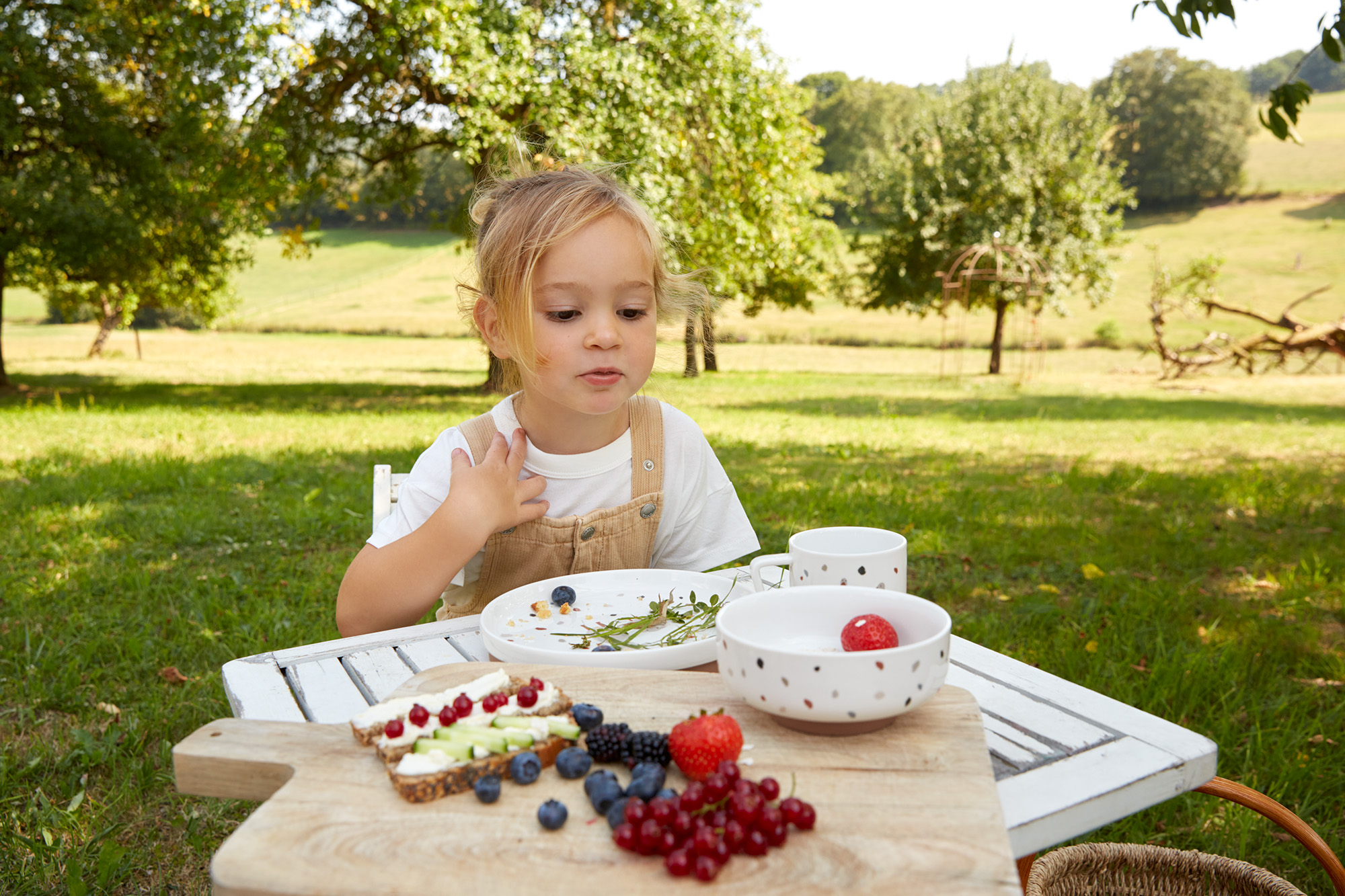 Lässig Dish Set Porcelain/Silicone Tiny Farmer - 34