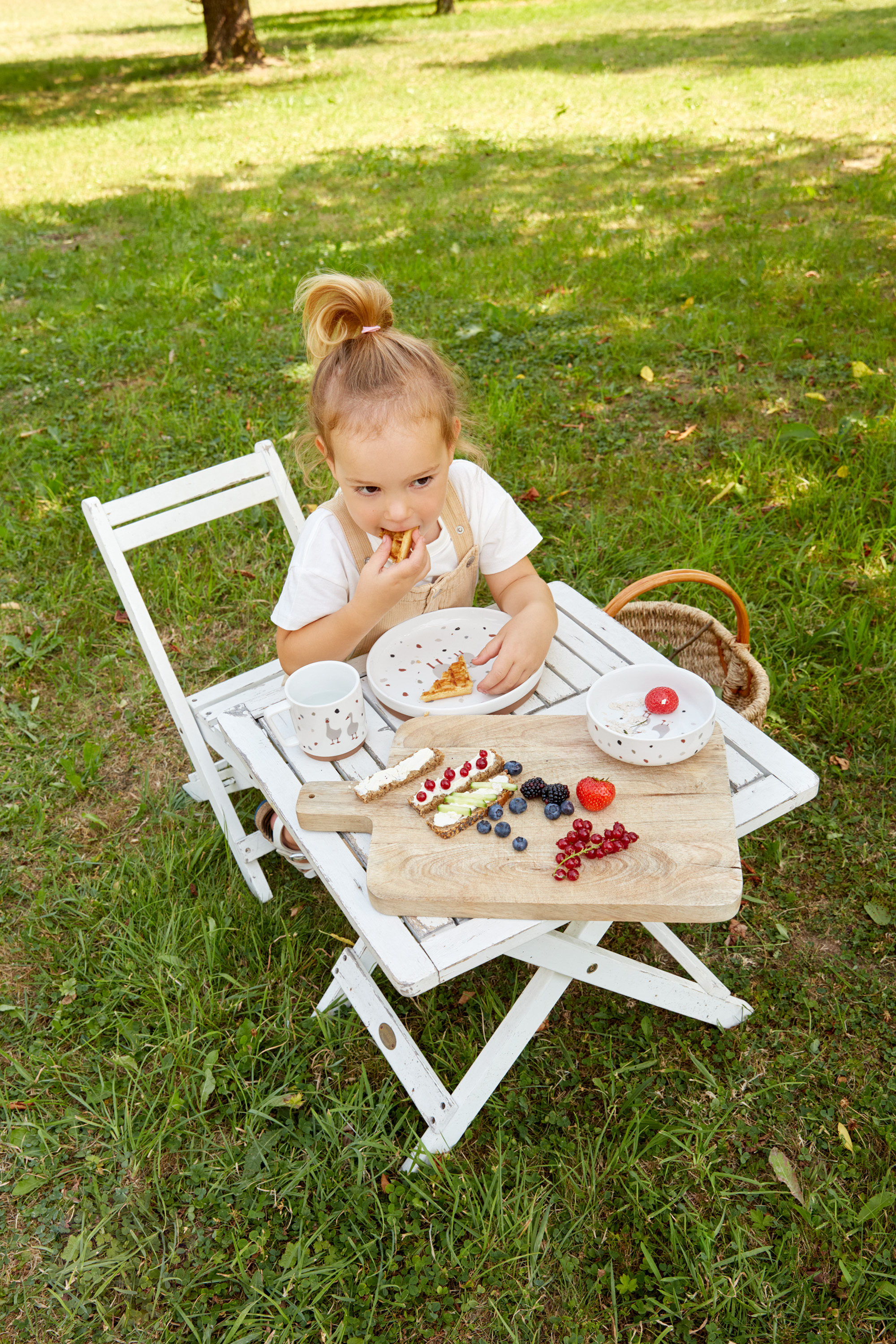 Lässig Dish Set Porcelain/Silicone Tiny Farmer - 40