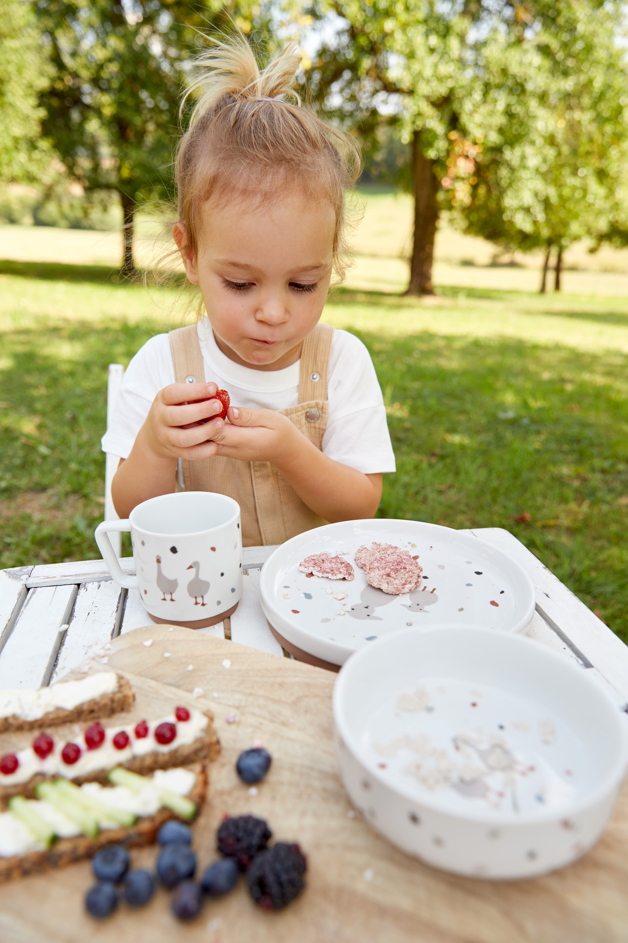 Lässig Dish Set Porcelain/Silicone Tiny Farmer - 46