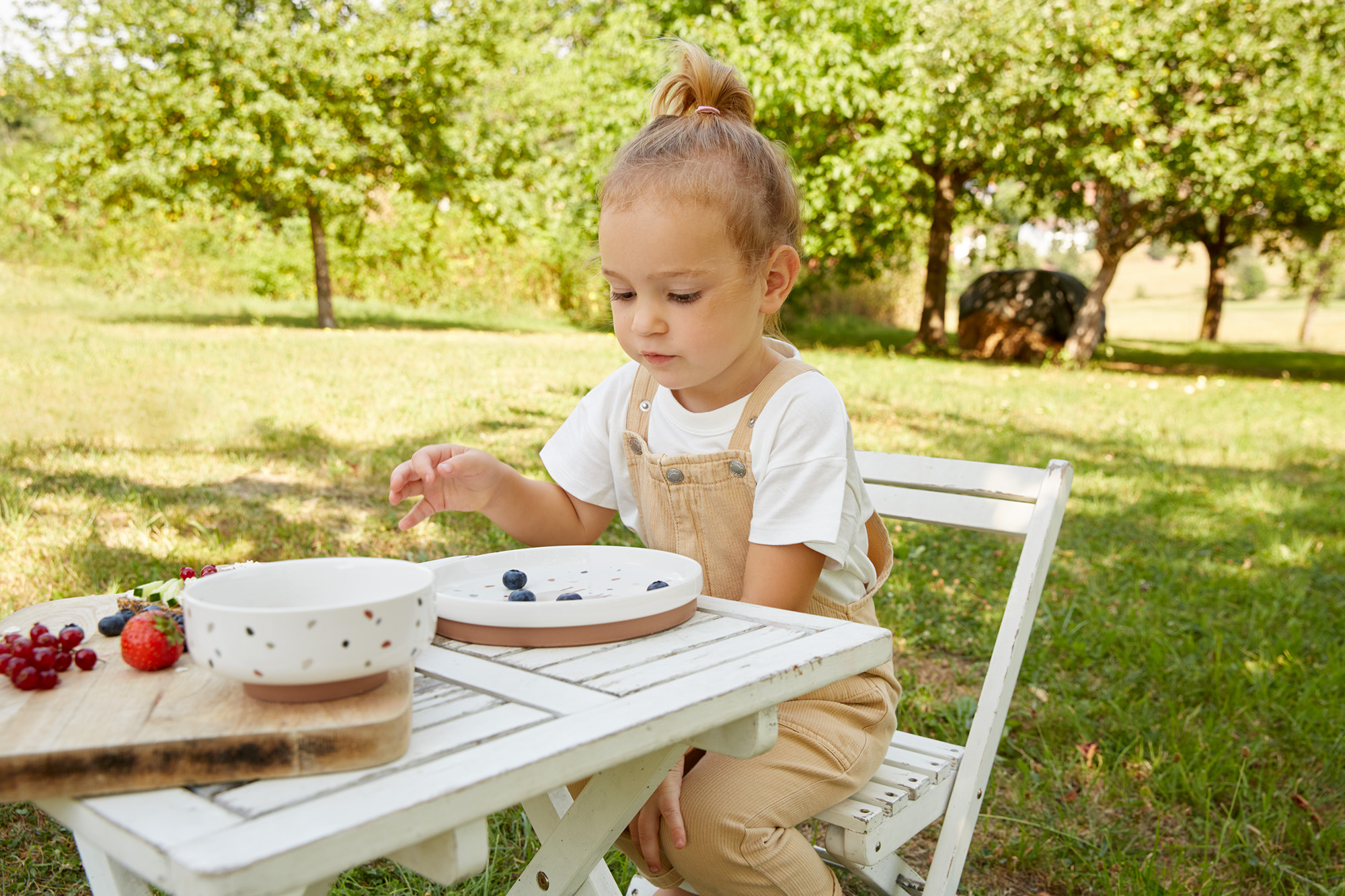 Lässig Dish Set Porcelain/Silicone Tiny Farmer - 36