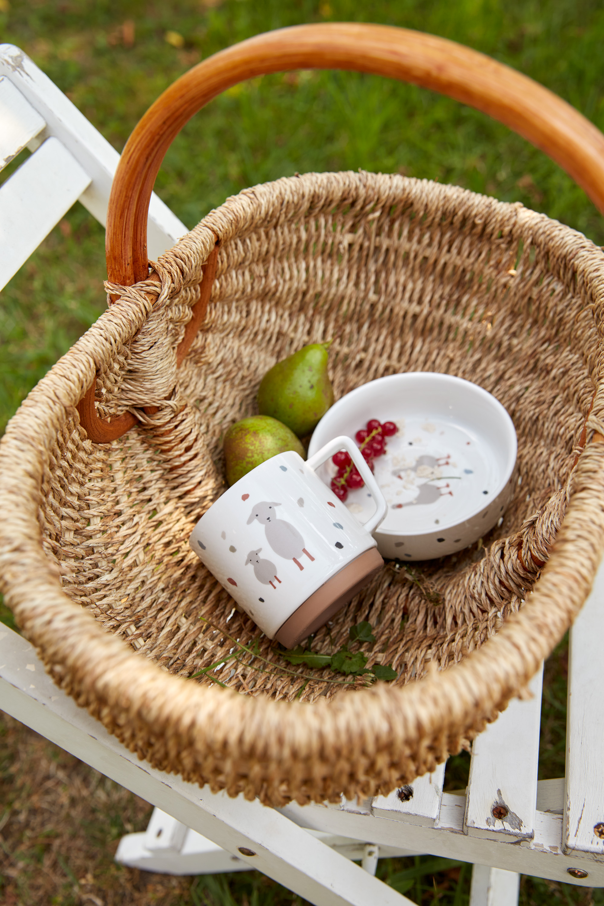Lässig Dish Set Porcelain/Silicone Tiny Farmer - 54