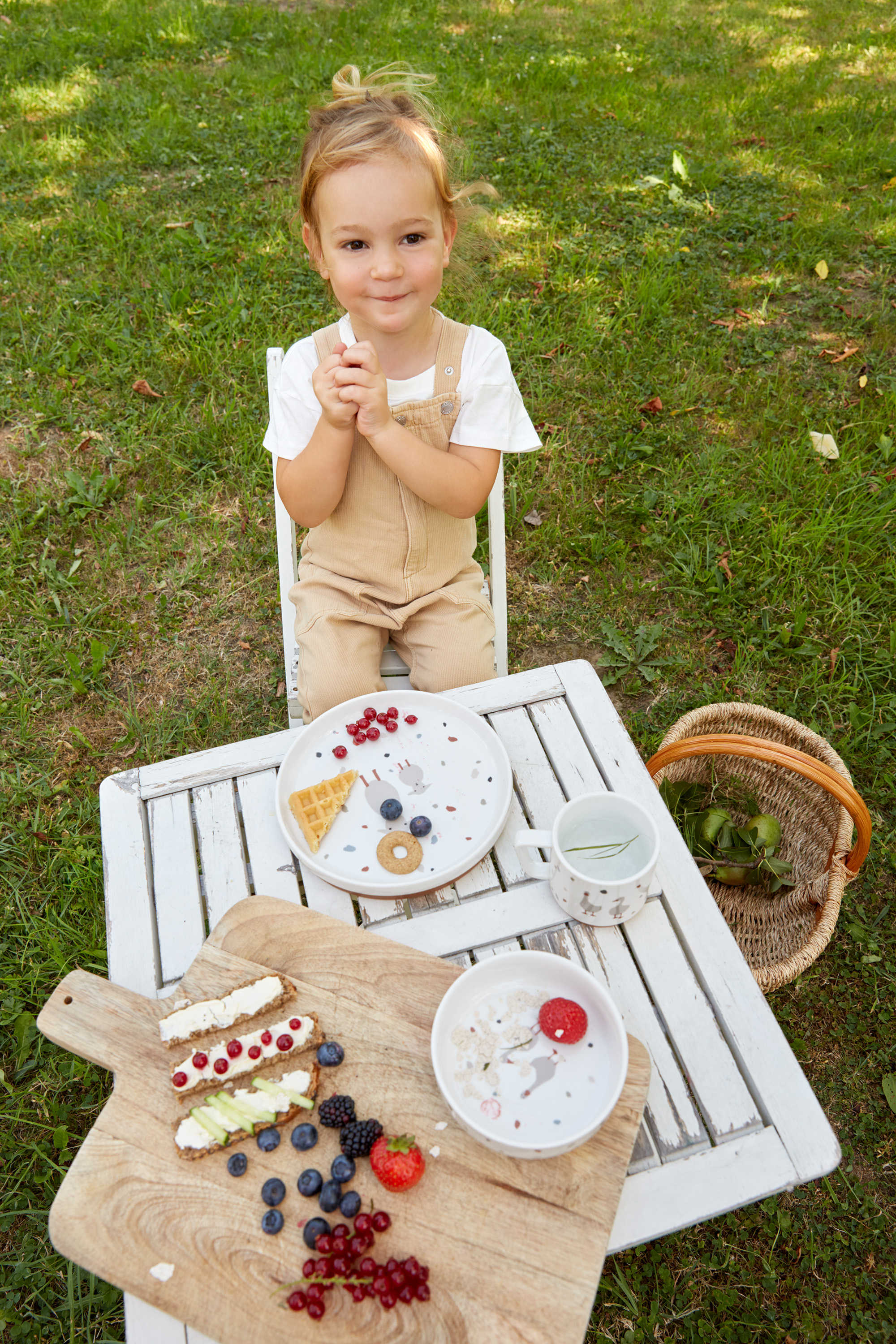 Lässig Dish Set Porcelain/Silicone Tiny Farmer - 39