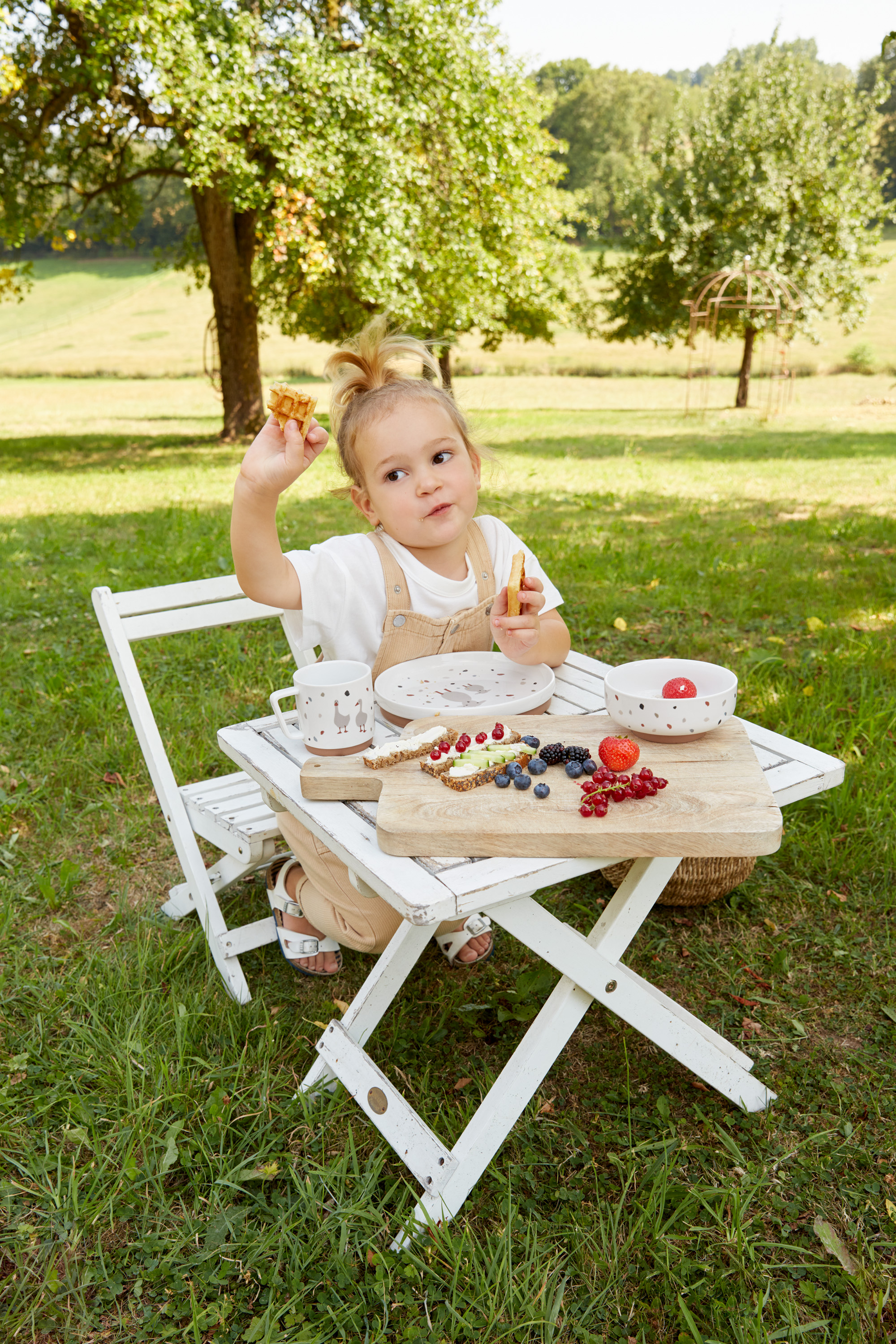 Lässig Dish Set Porcelain/Silicone Tiny Farmer - 35