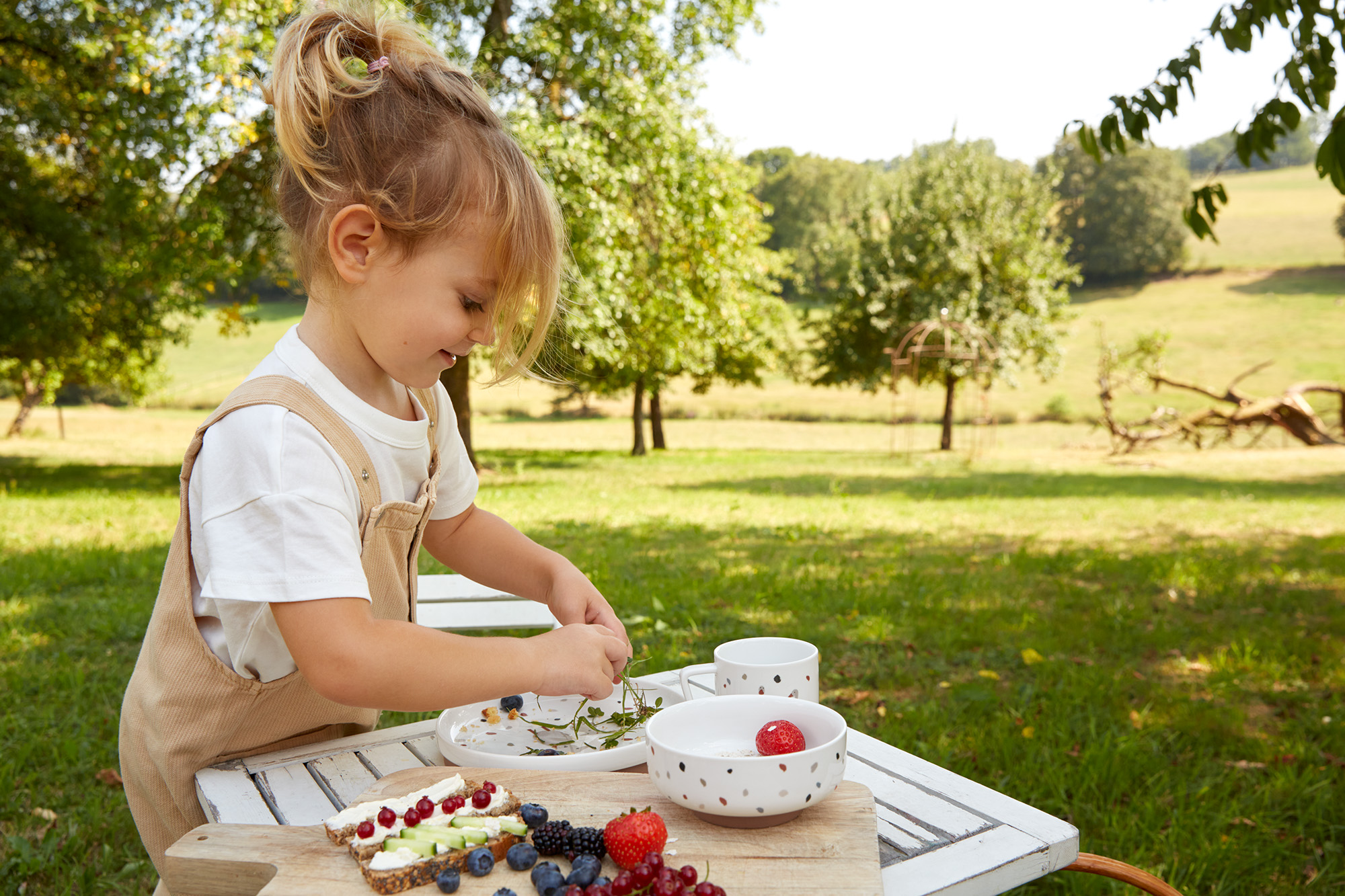 Lässig Dish Set Porcelain/Silicone Tiny Farmer - 33