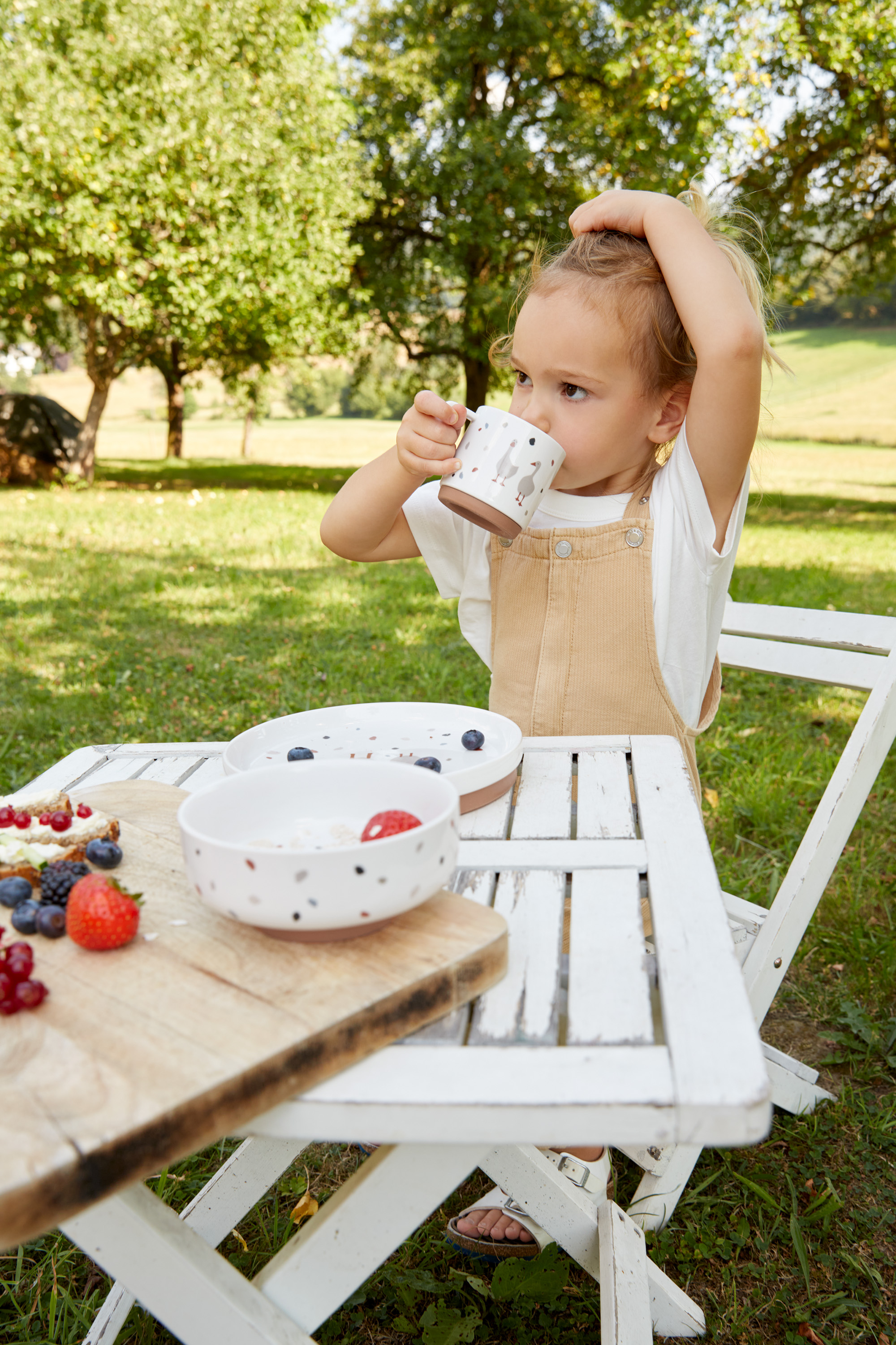 Lässig Dish Set Porcelain/Silicone Tiny Farmer - 37