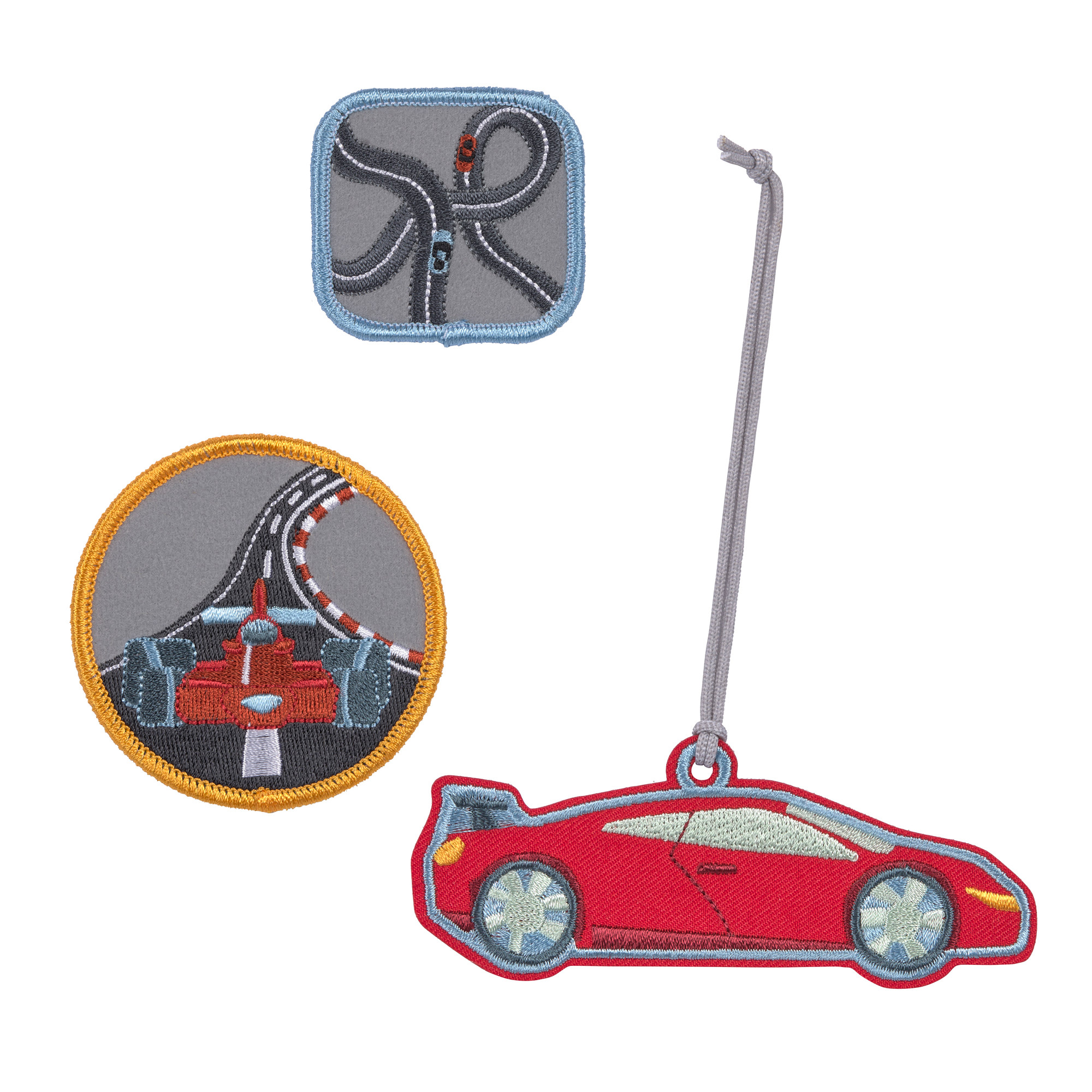 Lässig School Patches Set Racecar - 7
