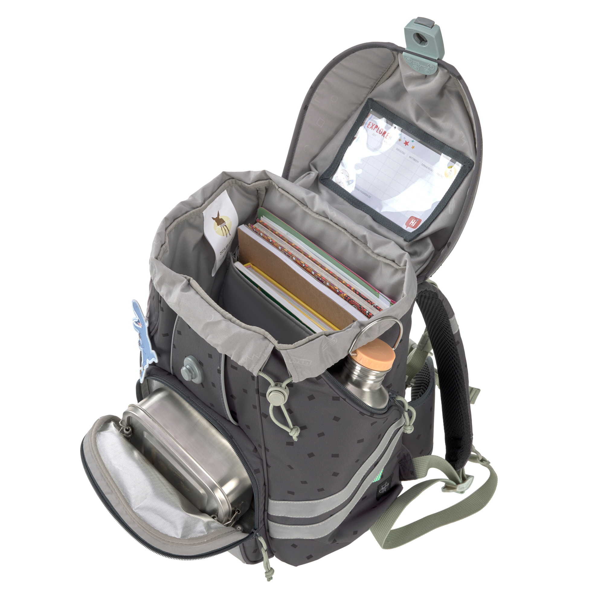 Lässig School Set Flexy Unique Speckles anthracite - 7