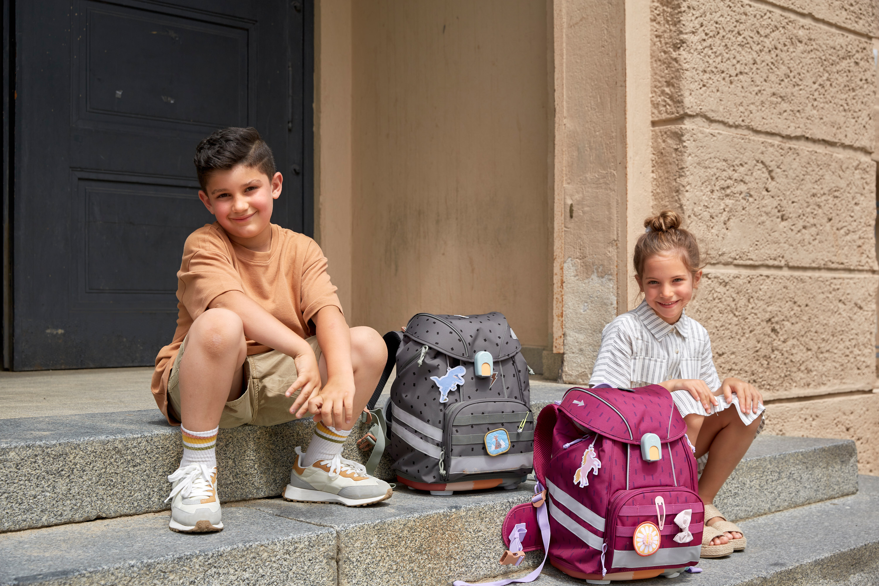 Lässig School Set Flexy Unique Speckles anthracite - 15