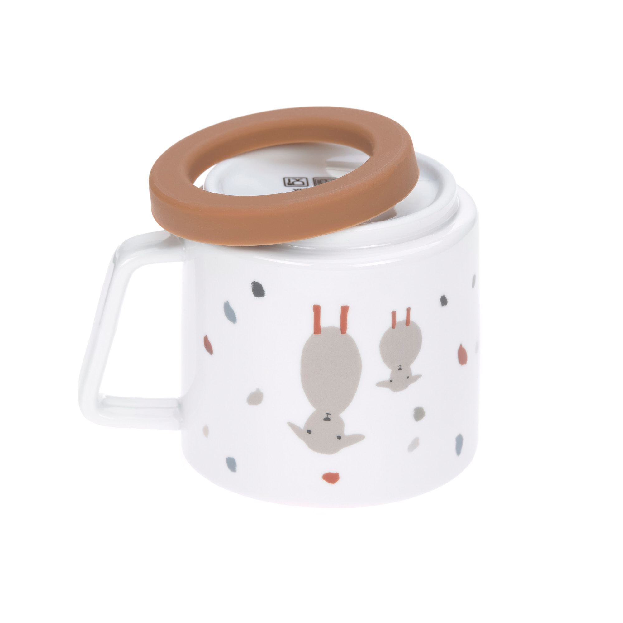 Lässig Cup S Porcelain/Silicone Tiny Farmer Sheep/Goose - 5