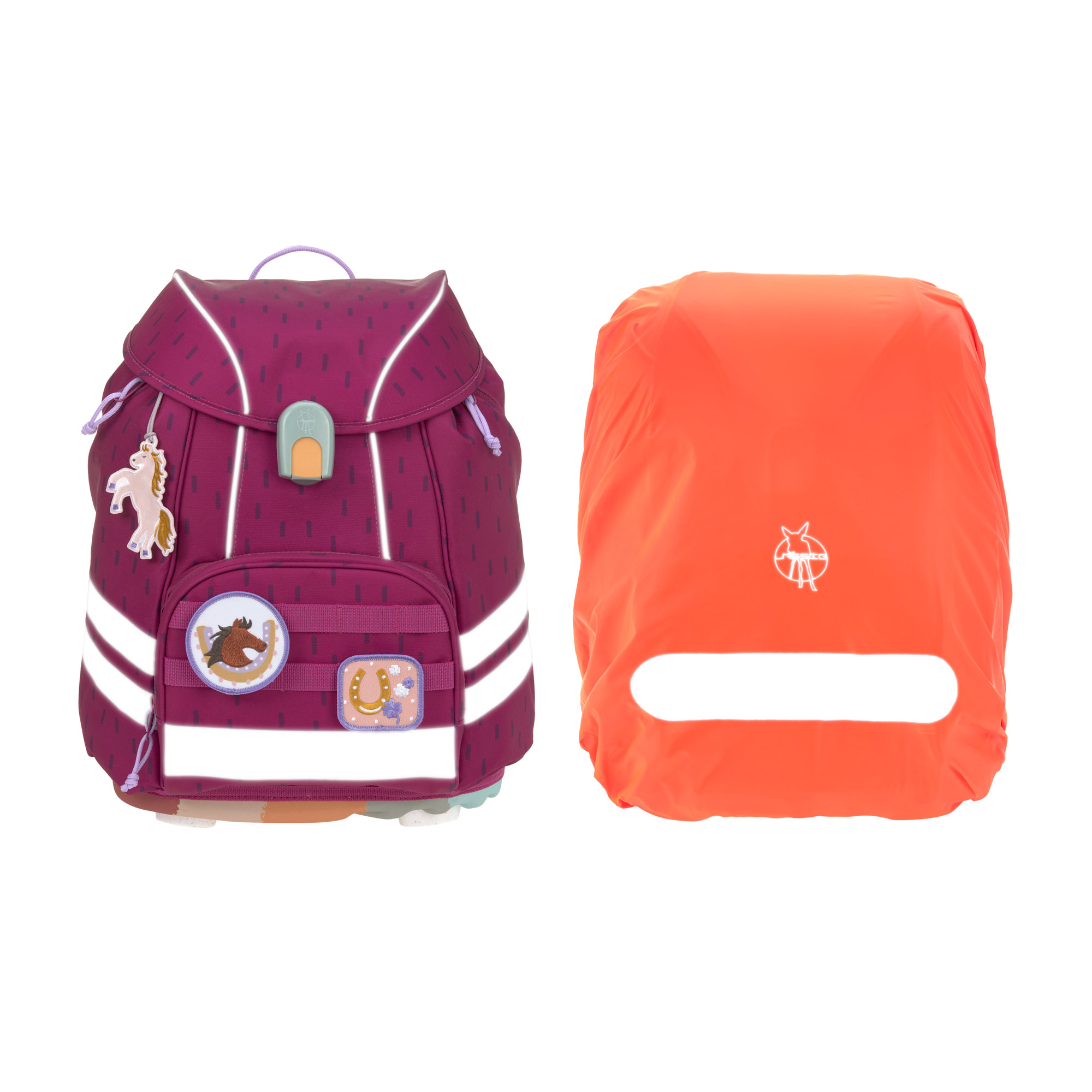 Lässig School Set Flexy Unique Speckles berry - 7
