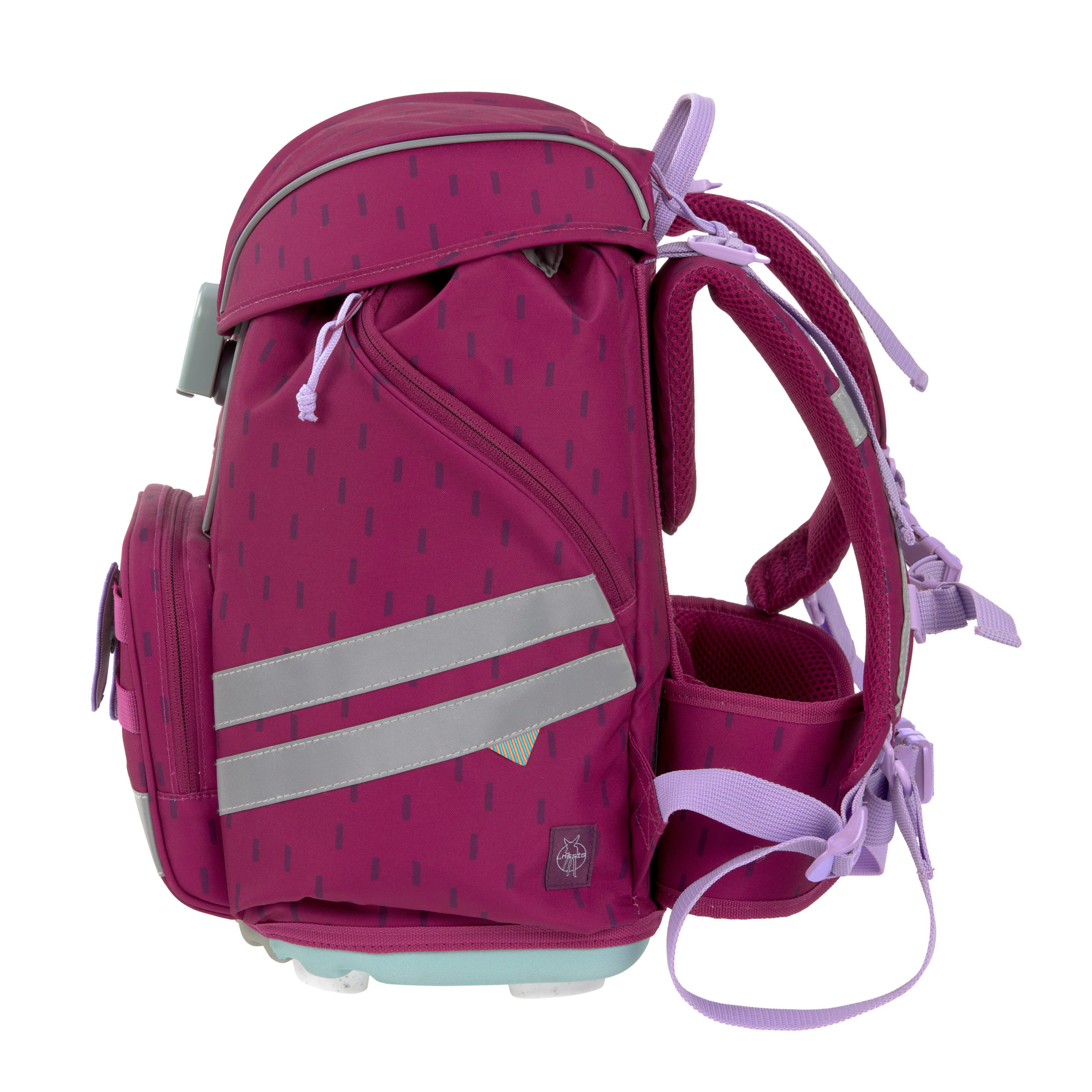 Lässig School Set Flexy Unique Speckles berry - 3