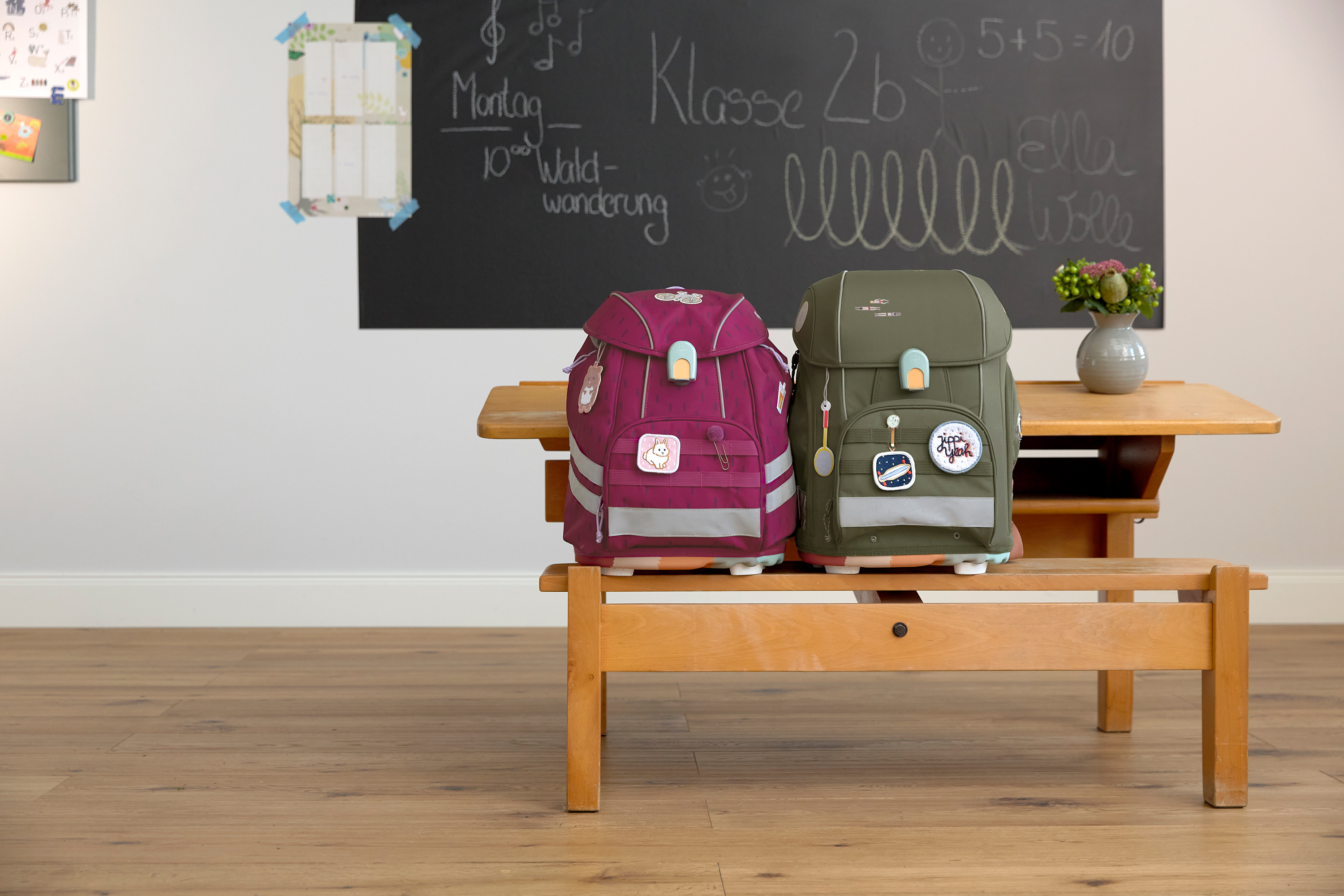 Lässig School Set Flexy Unique Speckles berry - 15