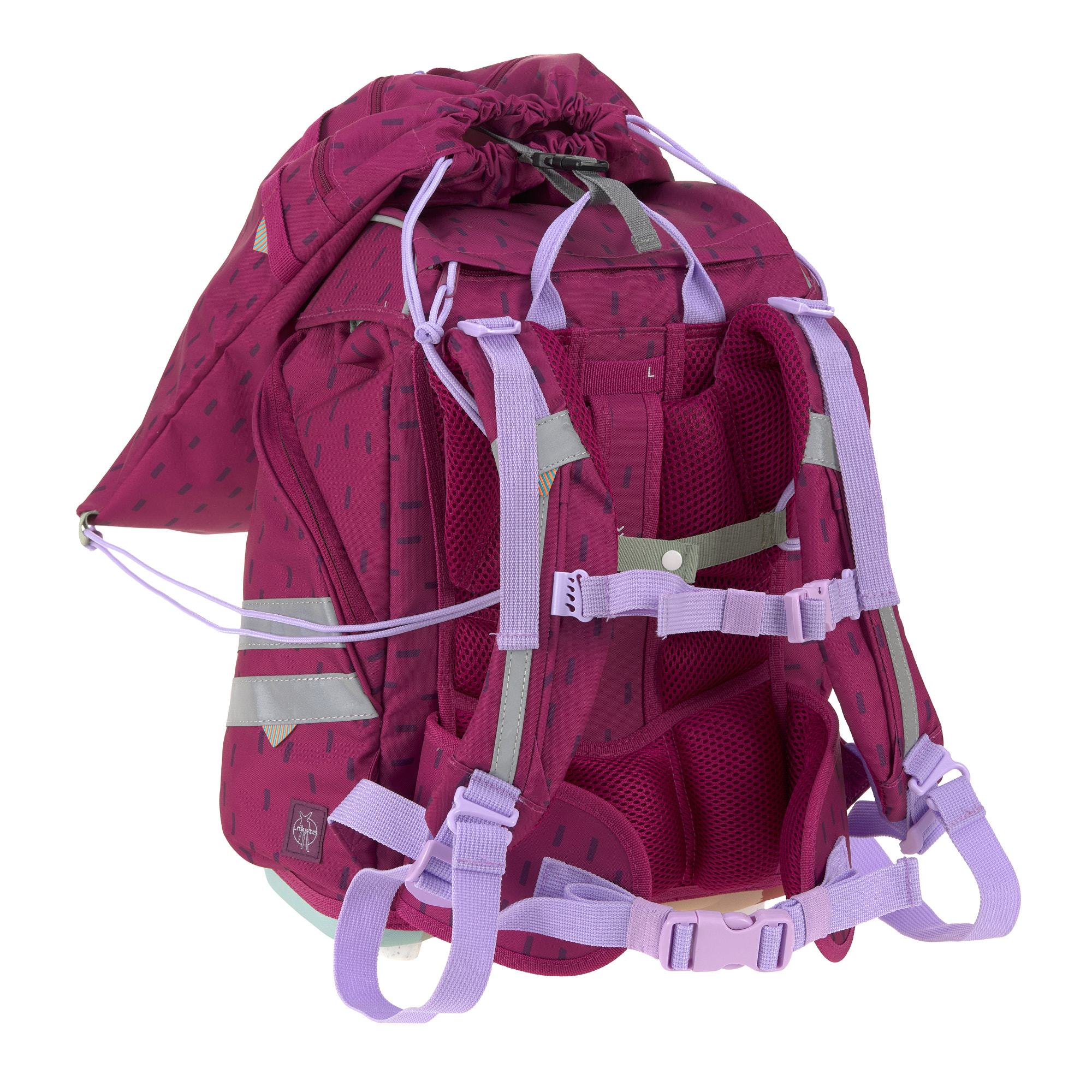 Lässig School Set Flexy Unique Speckles berry - 4