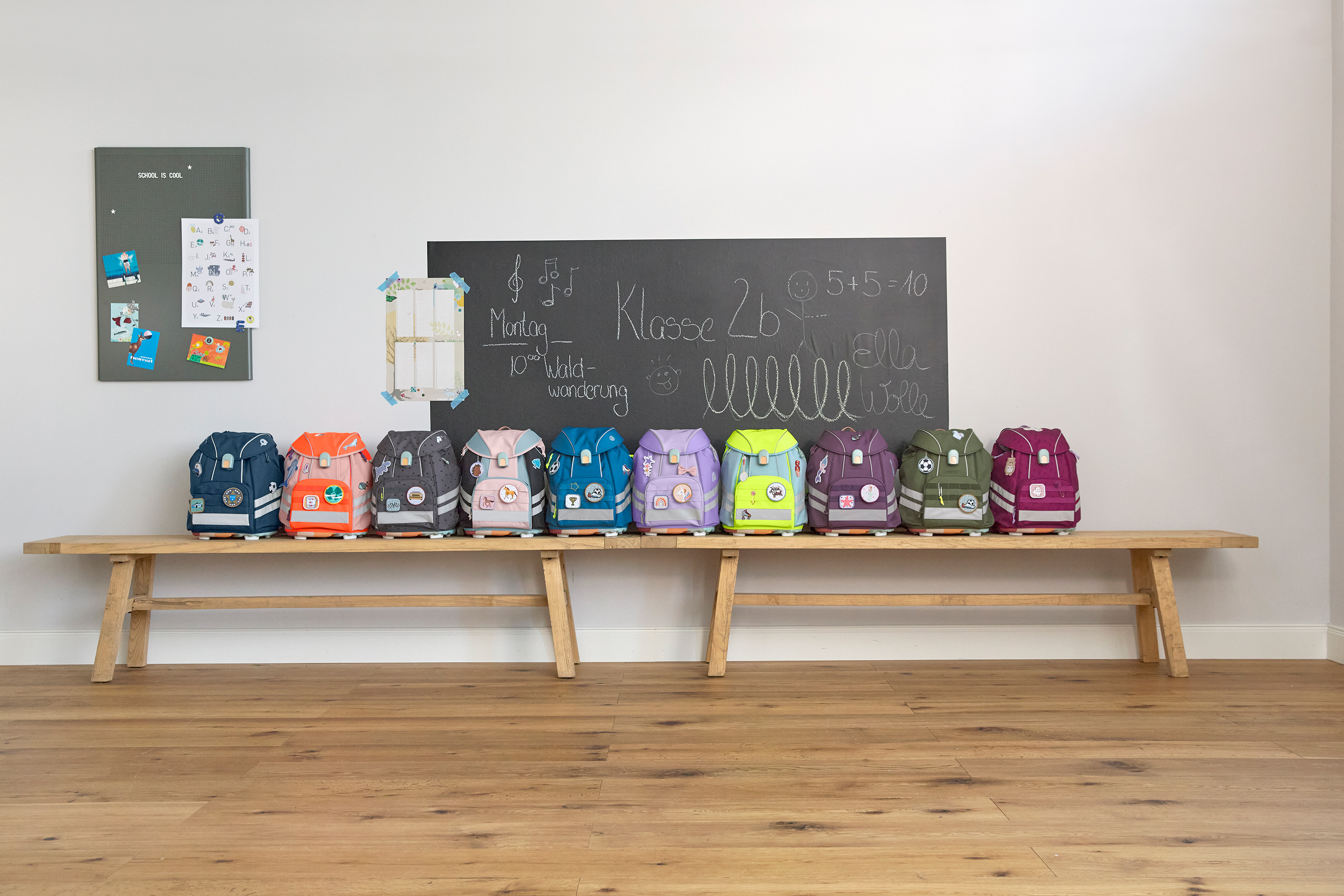Lässig School Set Flexy Unique Speckles berry - 2