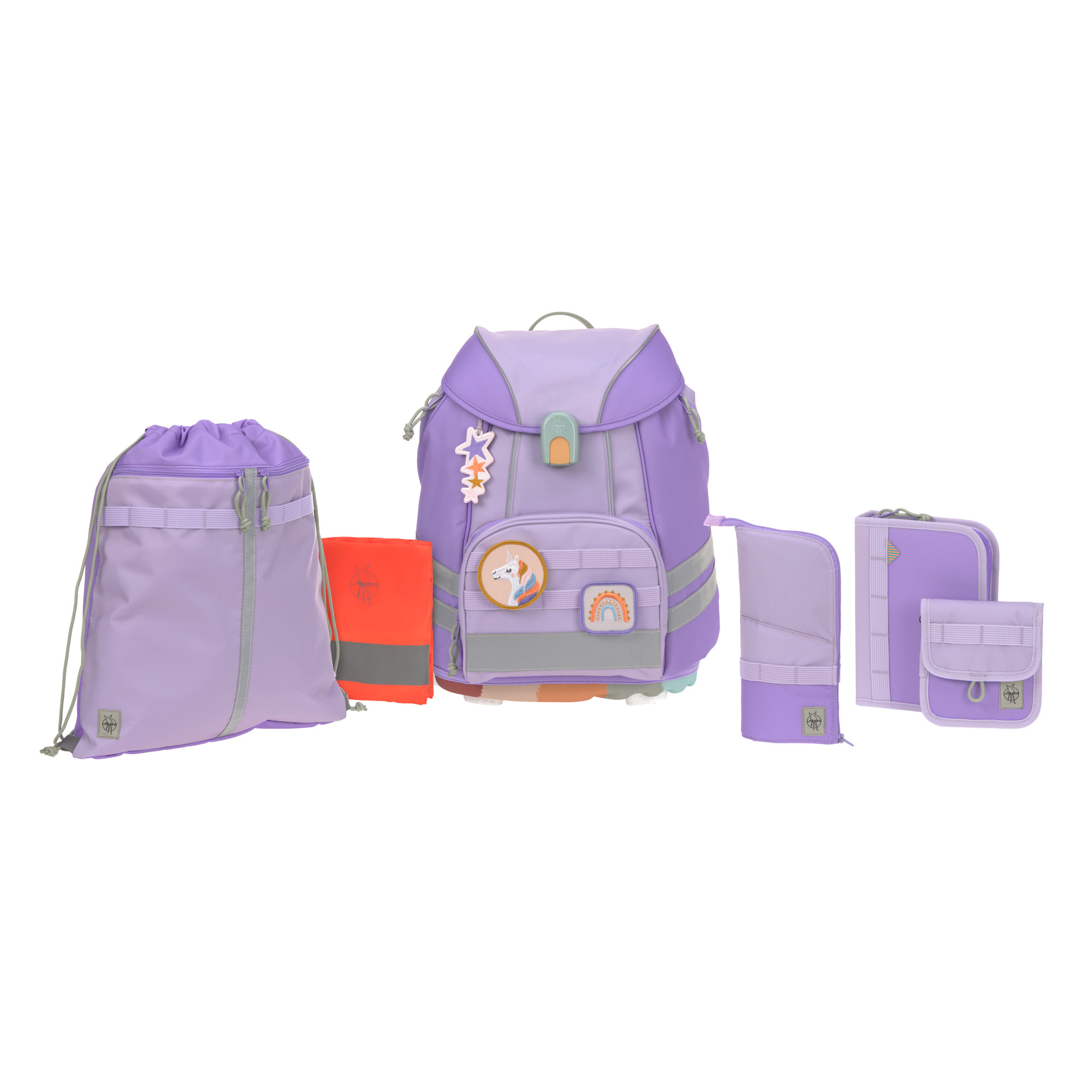Lässig School Set Flexy Unique violet/lavender