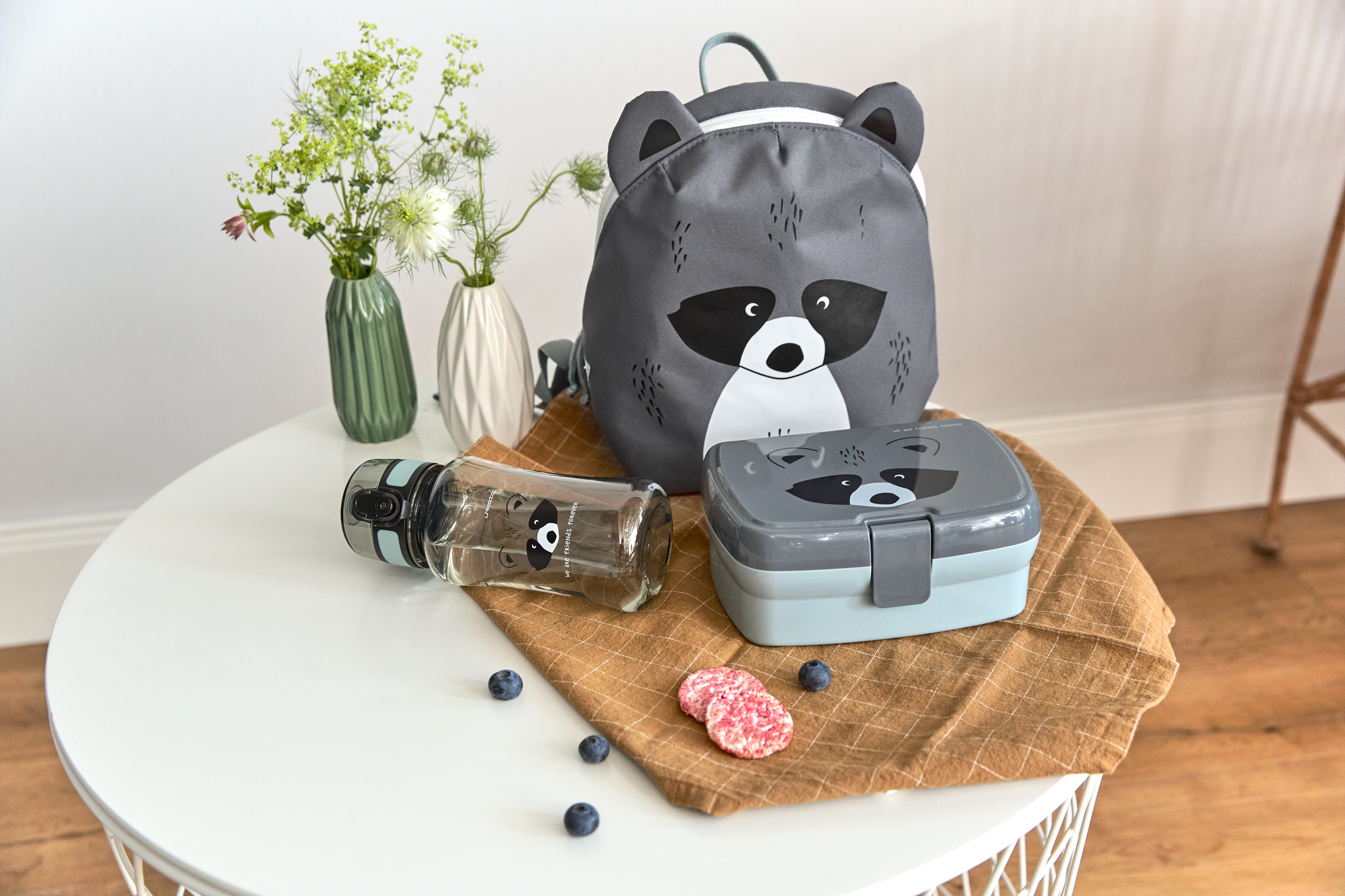 Lässig Lunch Set About Friends Racoon - 2