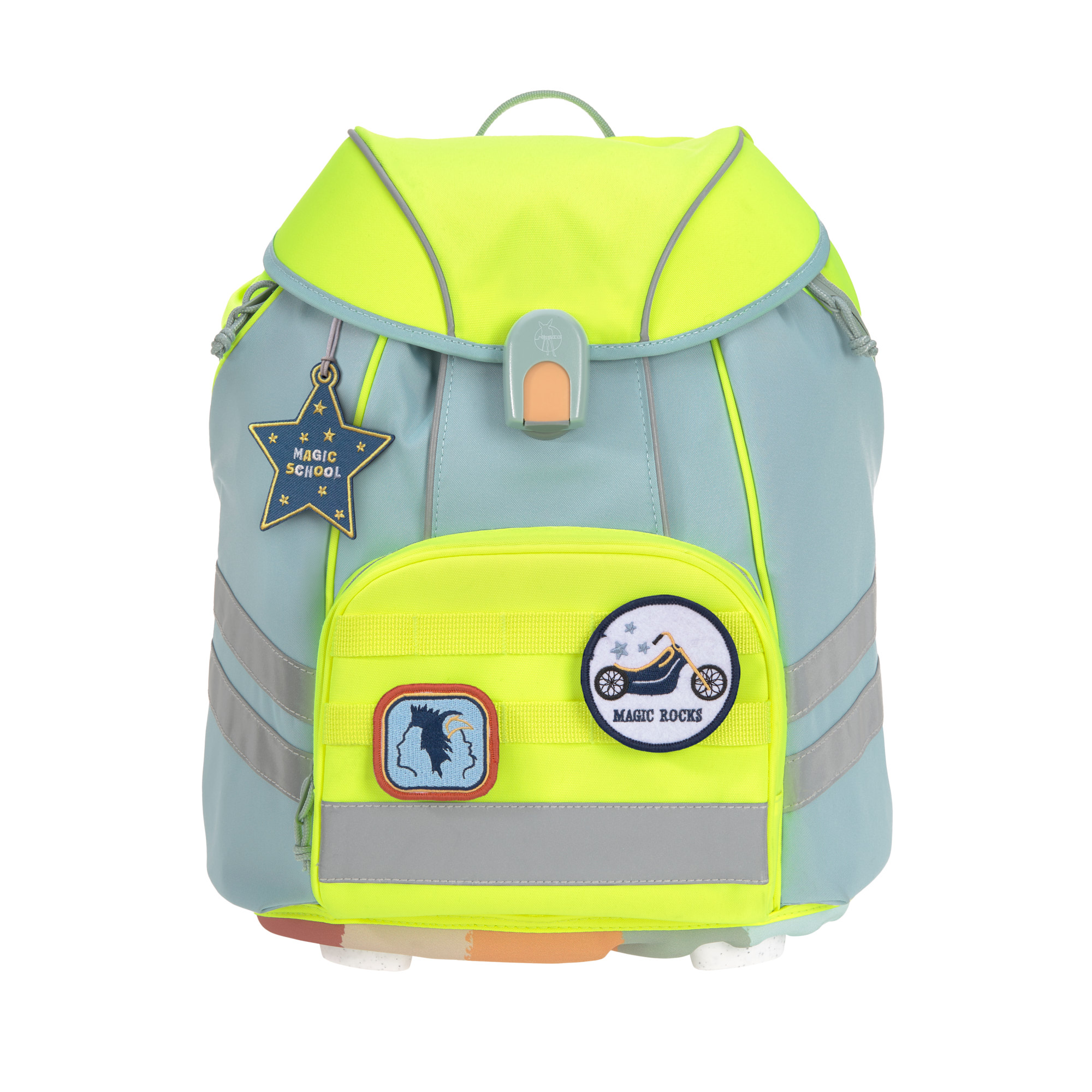Lässig School Set Flexy Unique Beginner blue/neon-yellow Ehrlich Brothers - 8